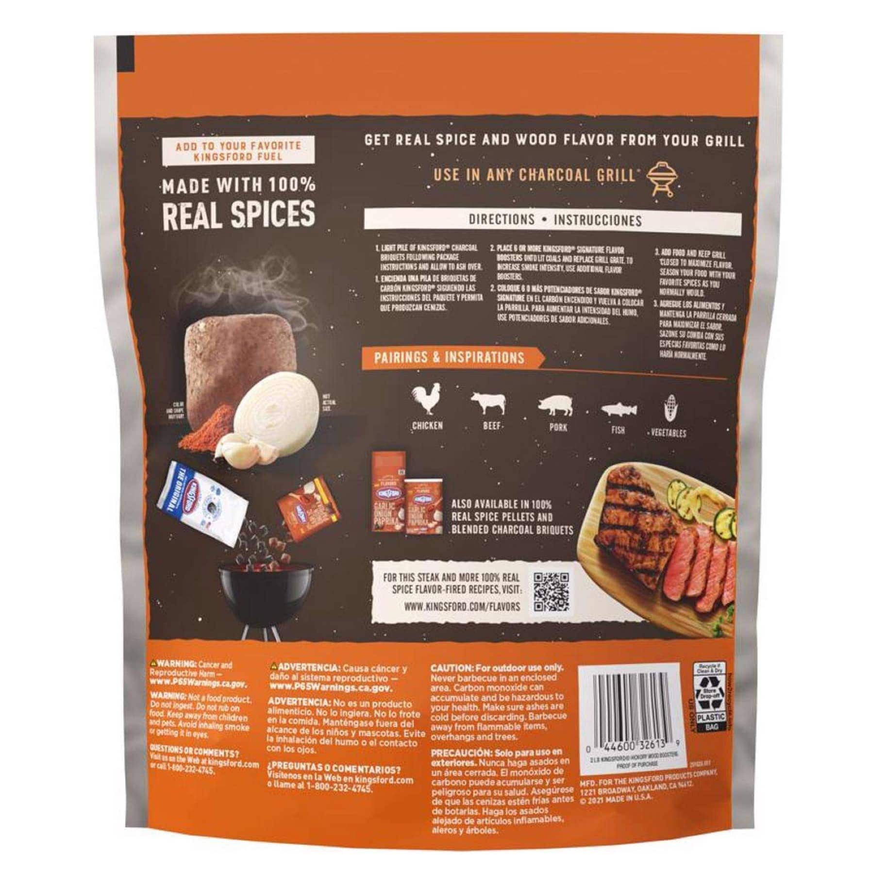 Kingsford Signature Flavors Garlic Onion Charcoal Briquettes Pack