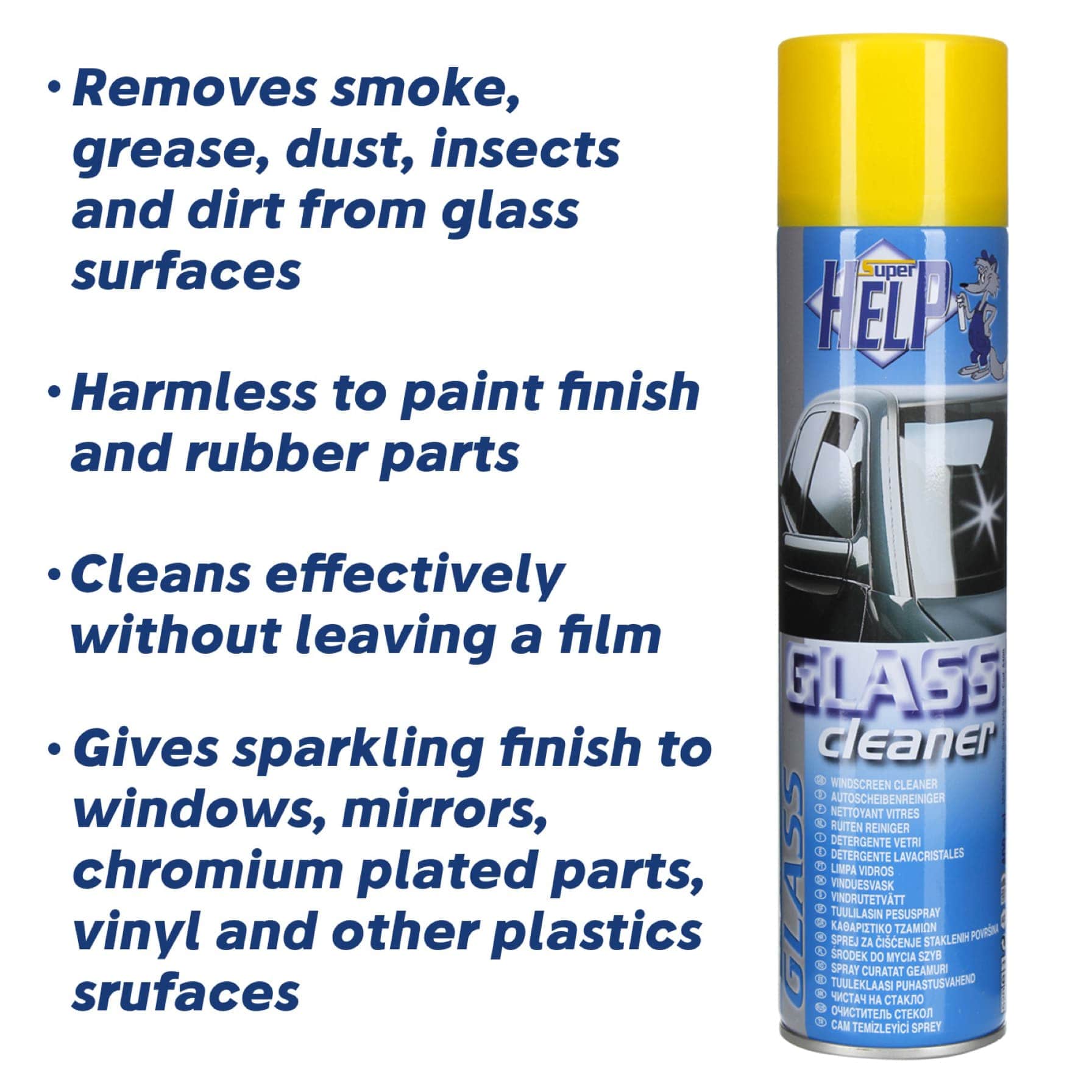Super Help Glass Cleaner Spray (400 ml)