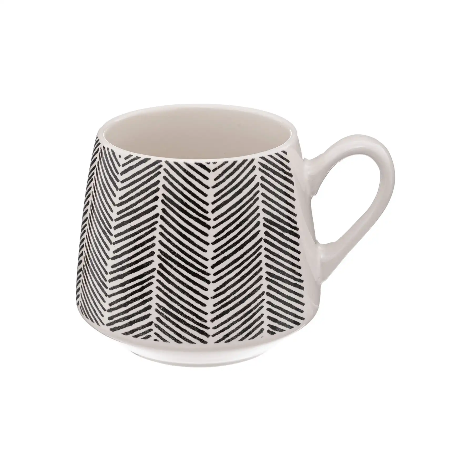 SG Patterned Earthenware Mug (Assorted colors/designs, 320 ml)