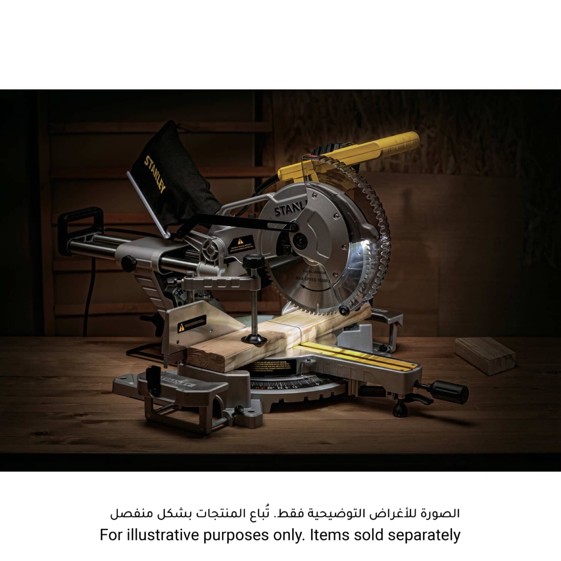 Stanley Corded Sliding Mitre Saw, SM18-B5 (25.4 cm, 1800 W)