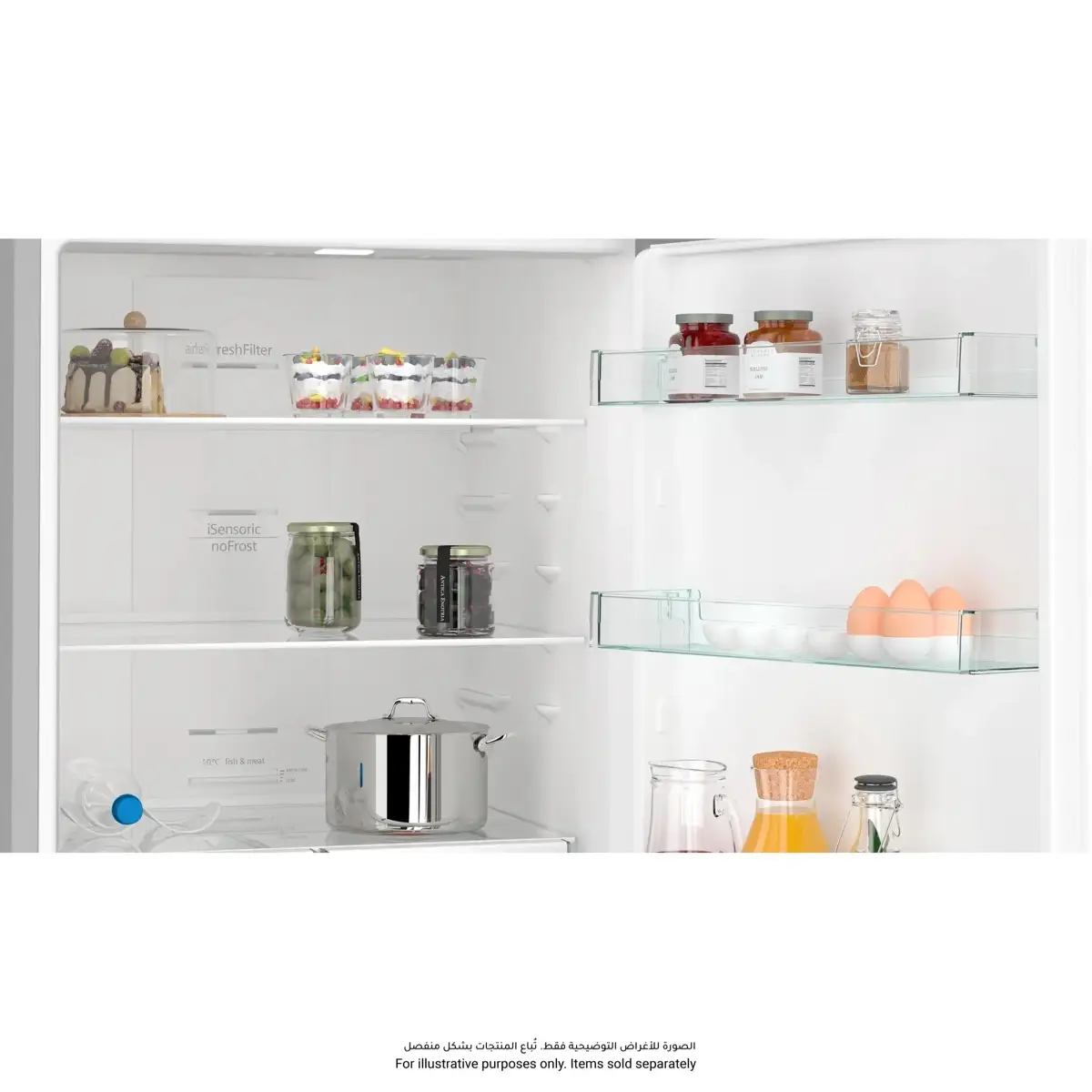 Siemens IQ300 Freestanding Bottom Freezer Refrigerator, KG55NVLE0M (530 L)