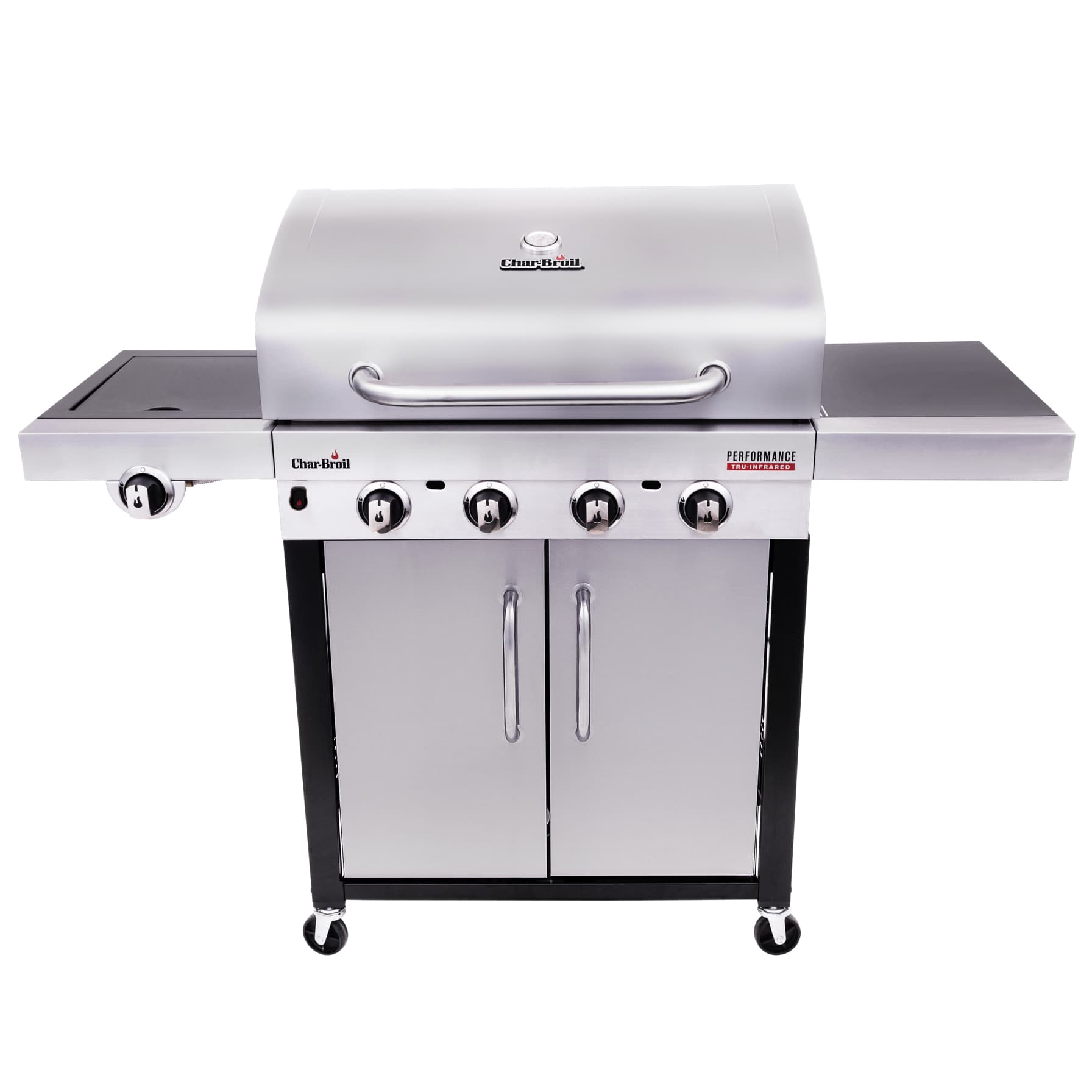 Char-Broil Tru-Infrared MR 4-Burner Gas Grill W/Side Burner, 468250019 (144 x 59.4 x 115.5 cm)