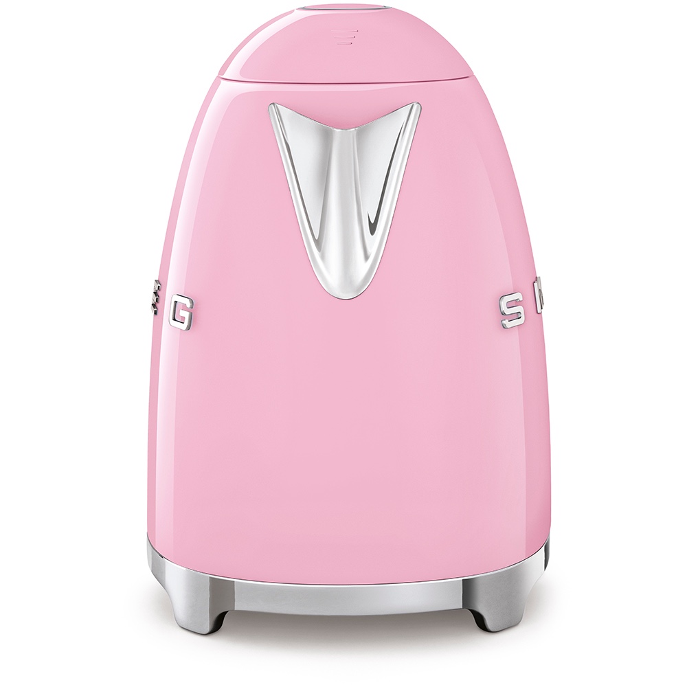 SMEG 50's Retro Style Aesthetic Kettle (3000 W, 1.7 L, Pink)
