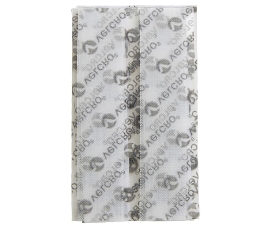 Velcro Thin Clear Fasteners (3.5 cm, Pack of 4)