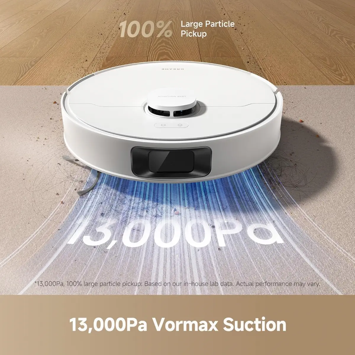 Dreame D20 Plus Wet & Dry Robot Vacuum Cleaner, RLD35GD