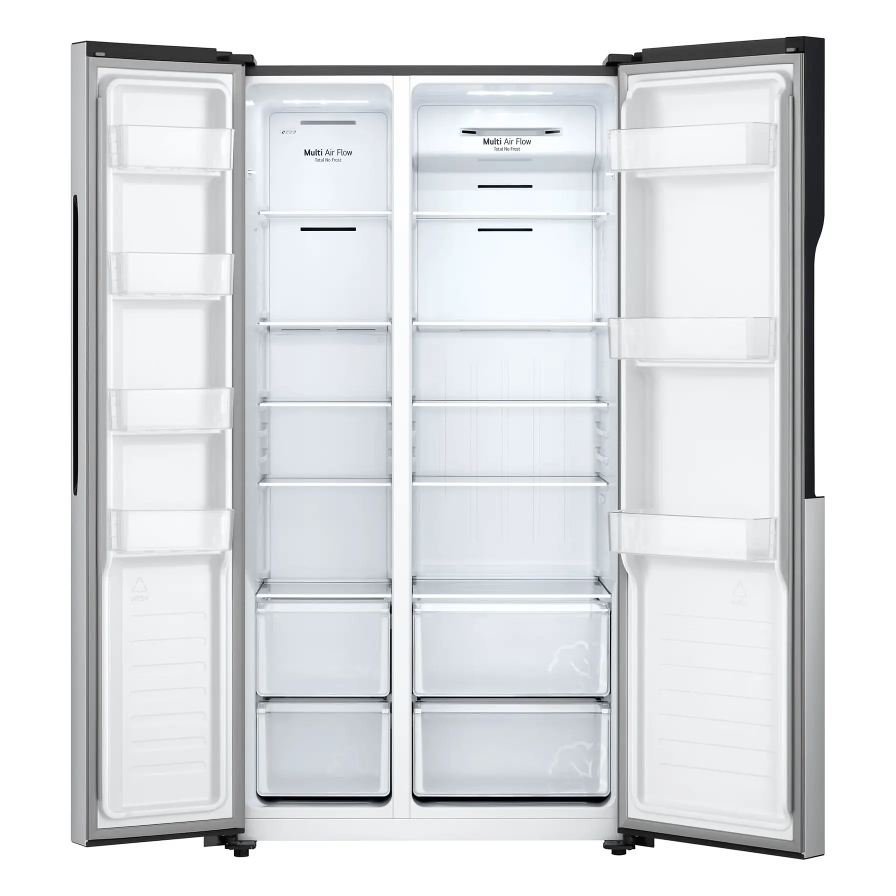 LG Side-by-Side Refrigerator, GRFB587PQAM (509 L)