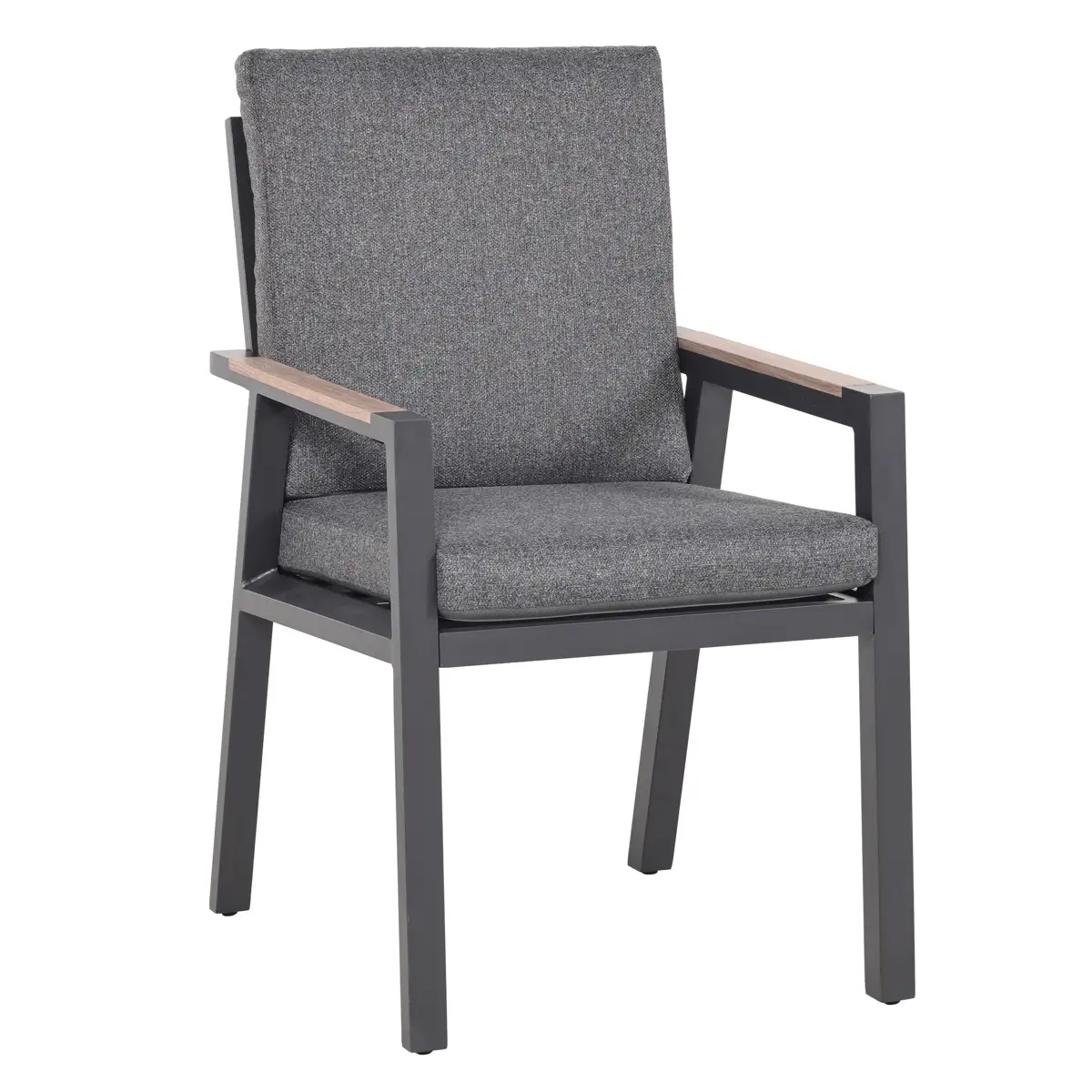 Apollo 6-Seater Aluminum Dining Set W/Cushion (68.5 x 65 x 91 cm)