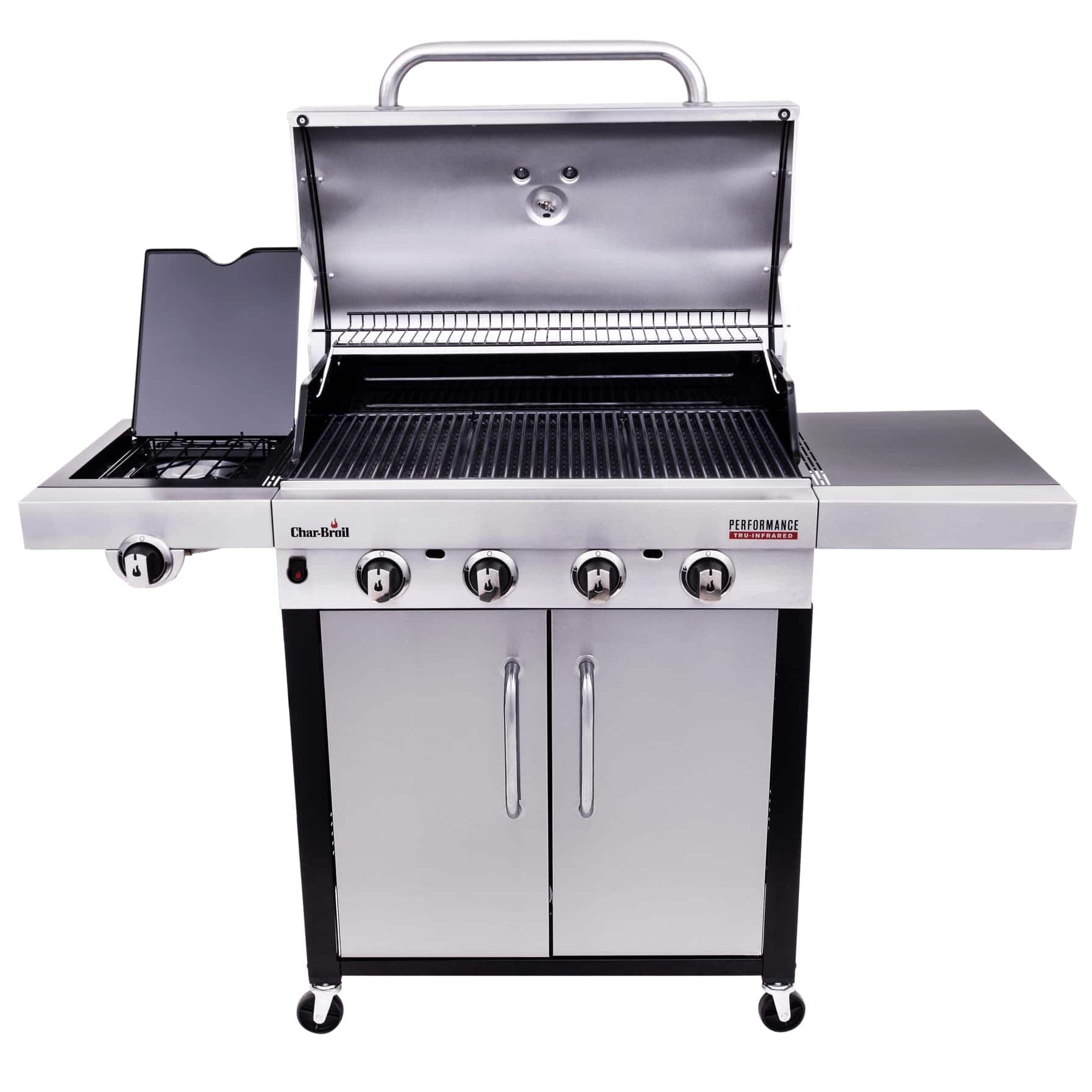 Char-Broil Tru-Infrared MR 4-Burner Gas Grill W/Side Burner, 468250019 (144 x 59.4 x 115.5 cm)