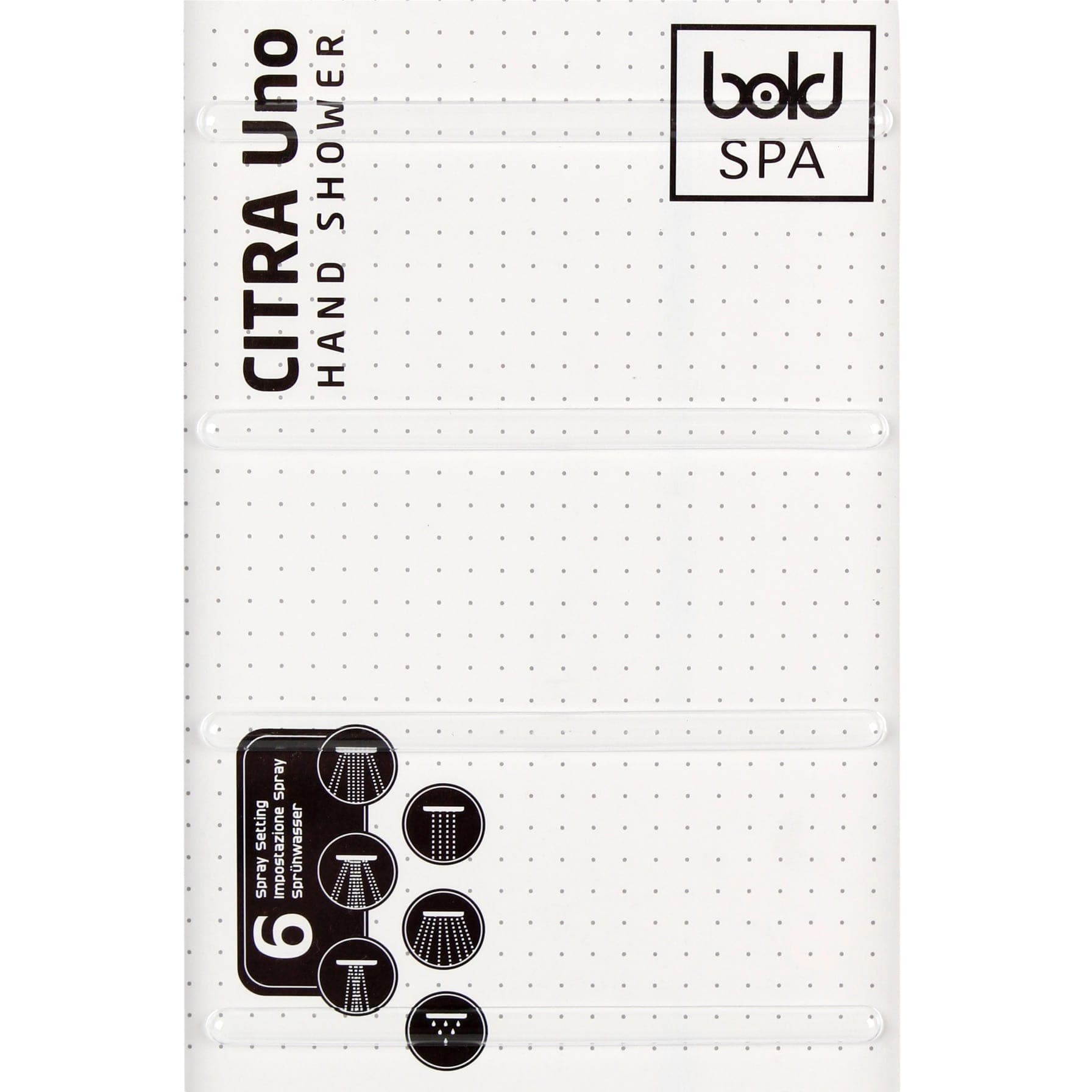 Bold Citra I Showerhead (Silver)