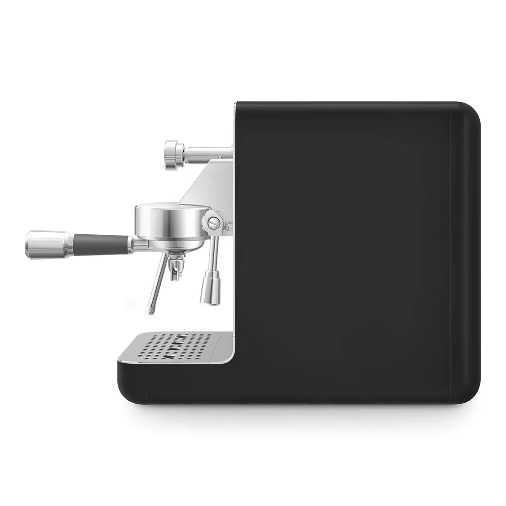 Smeg Collezione Aesthetic Minipro Espresso Coffee Machine W/Pump & Steam Wand, EMC02BLMUK (1.7 L, 15 Bar, 1700 W)