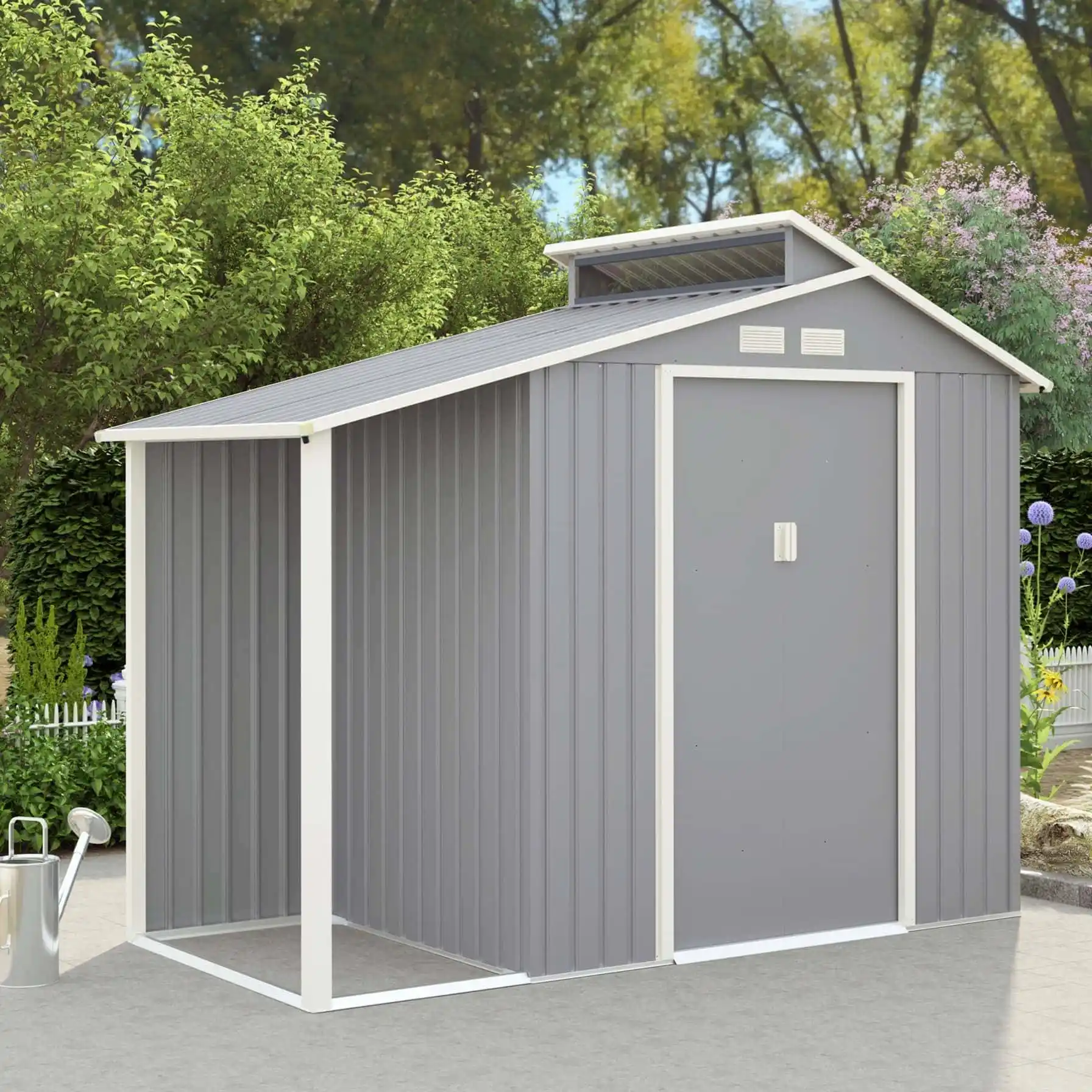 Oscar Galvanized Shed (292 x 129 x 229 cm)