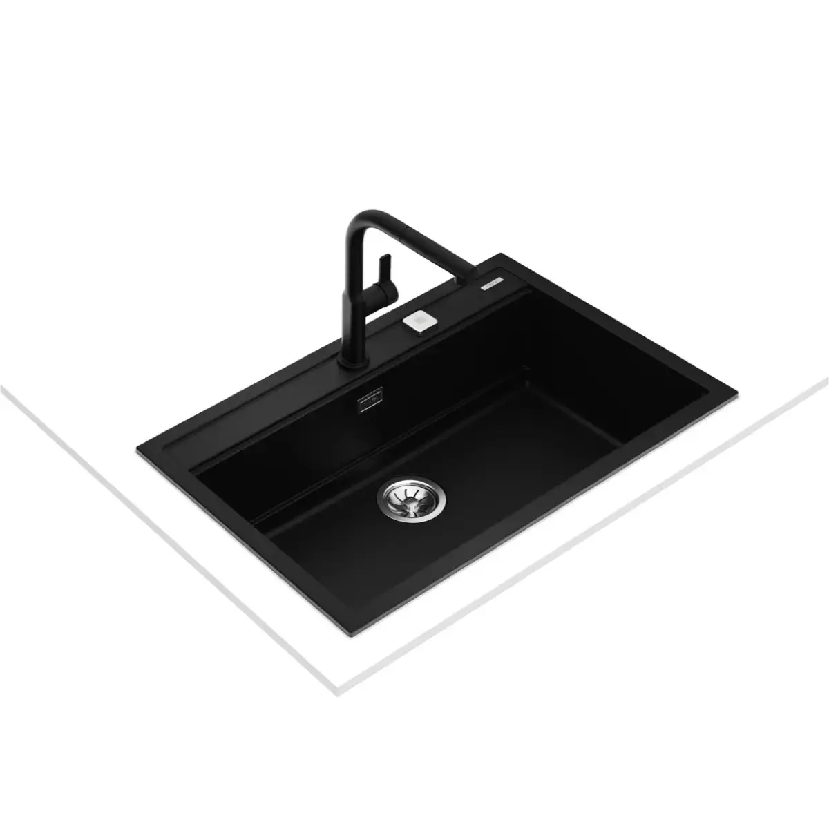 Teka Nova Granite Workstation Kitchen Sink W/Multi-Level Bowl (80 cm)
