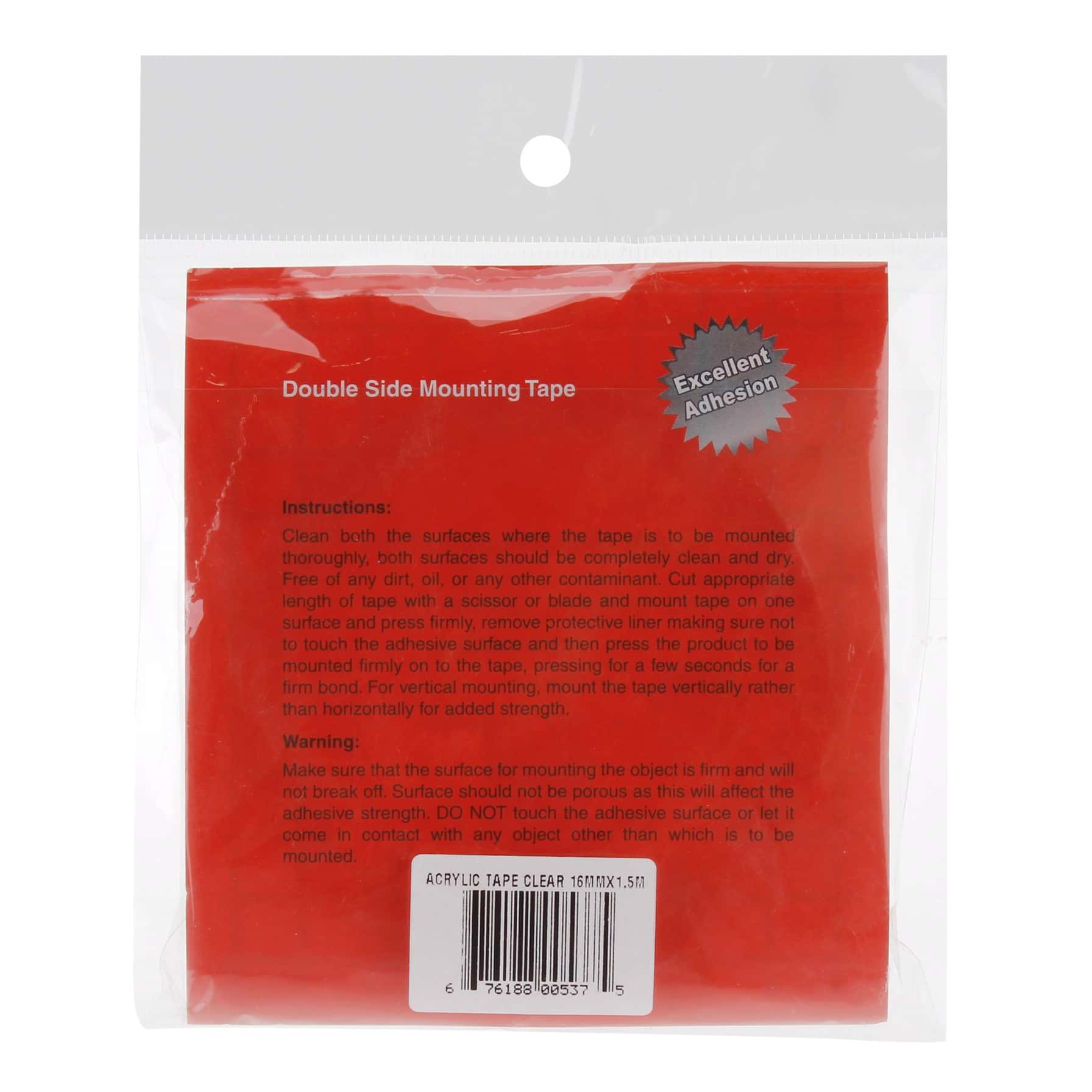 Acrylic Clear Tape (16 mm x 1.5 m)