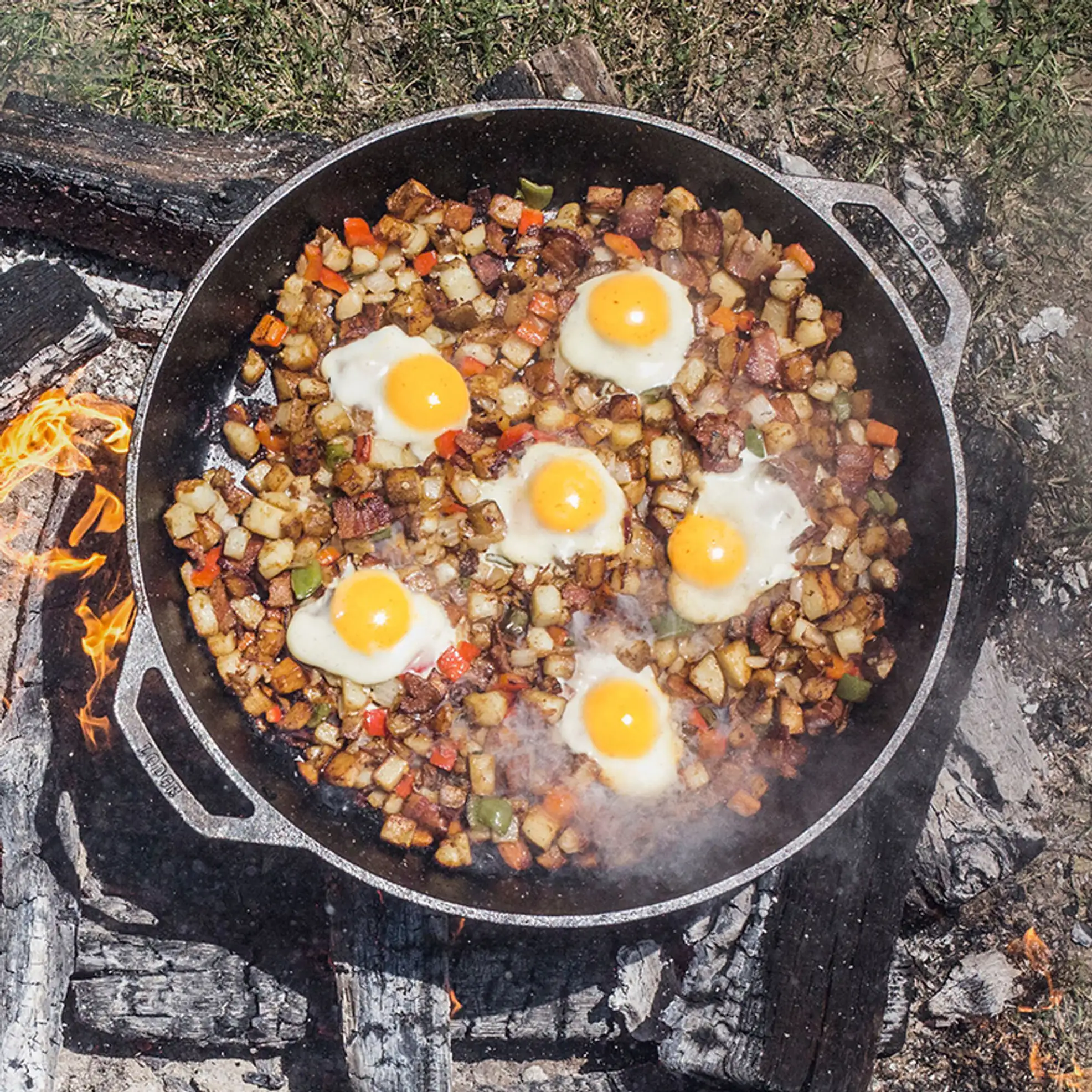 Lodge Cast Iron Dual Handle Pan 17 (49.53 x 43.18 x 6.65 cm)