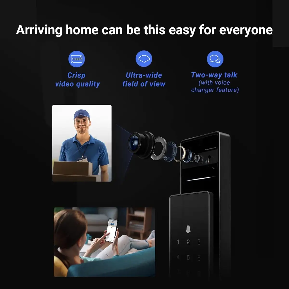 Ezviz  Face Recognition Smart Lock, CS-DL50FVS
