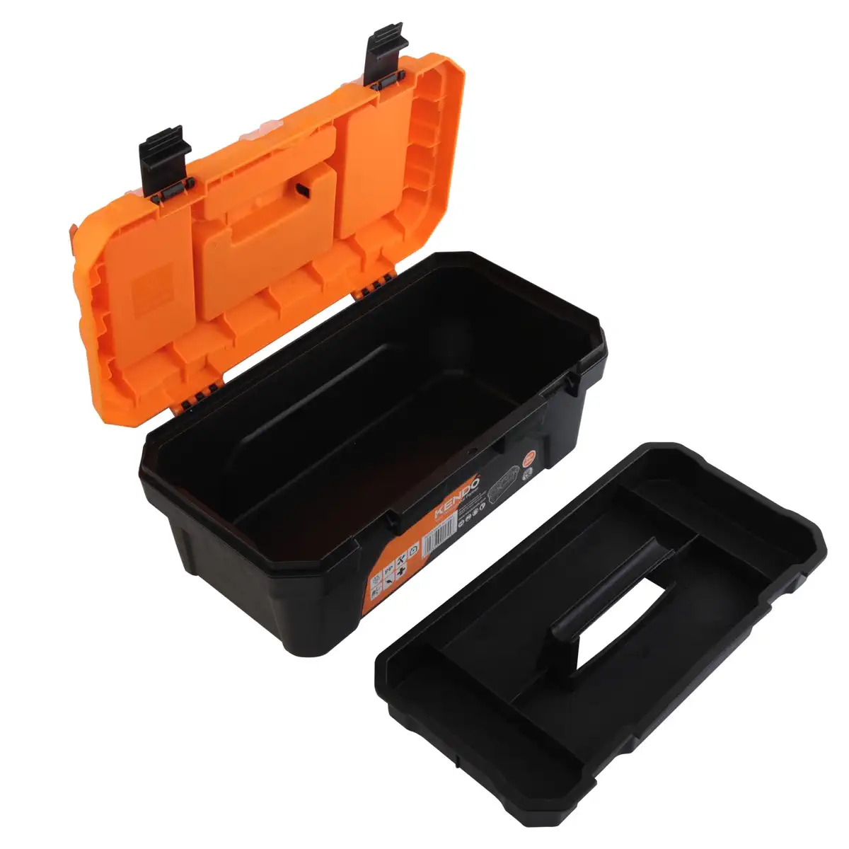 Kendo Plastic Tool Box (35 x 20 x 16.5 cm)