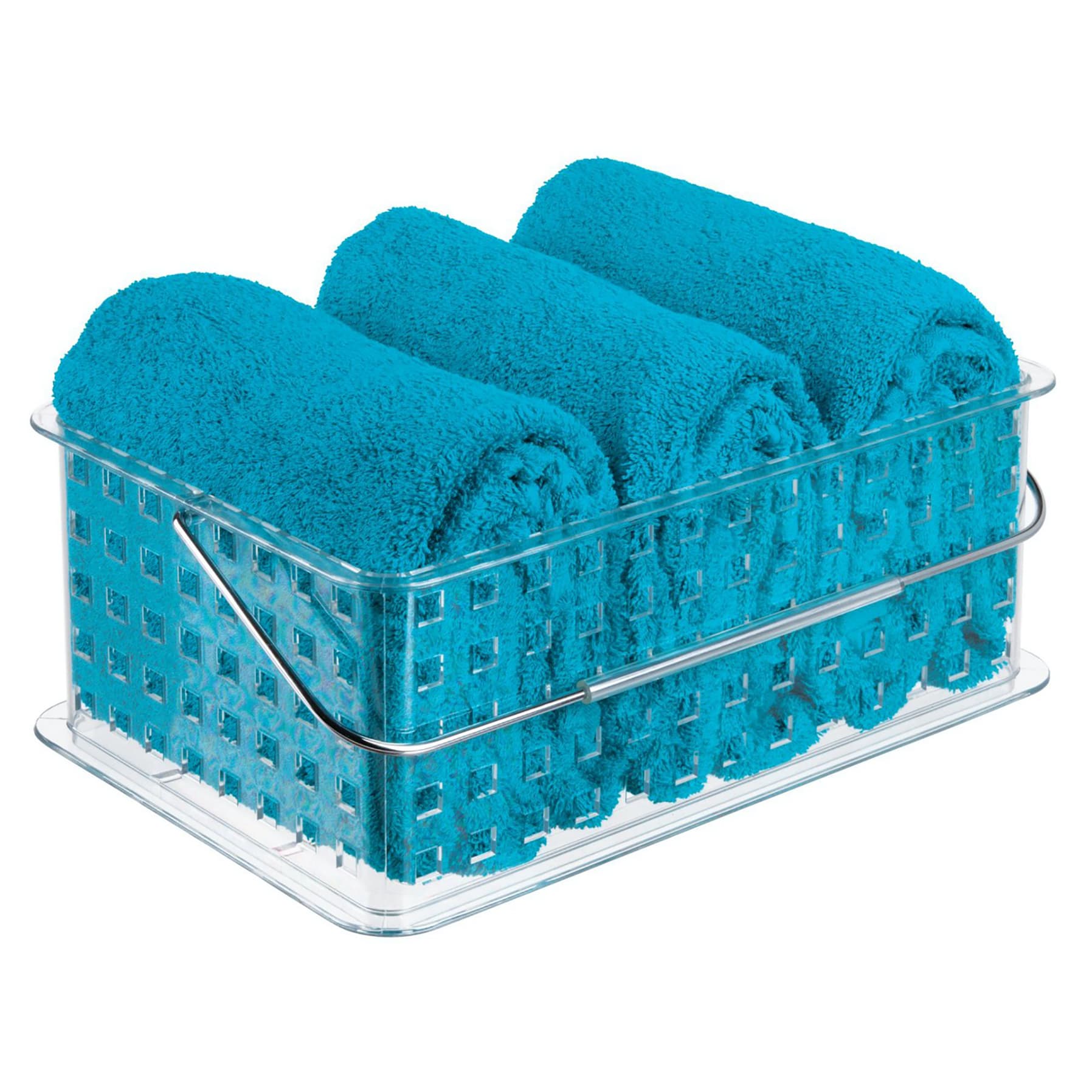 InterDesign Storage Basket W/Handle (12 x 17 x 23 cm, Small) 