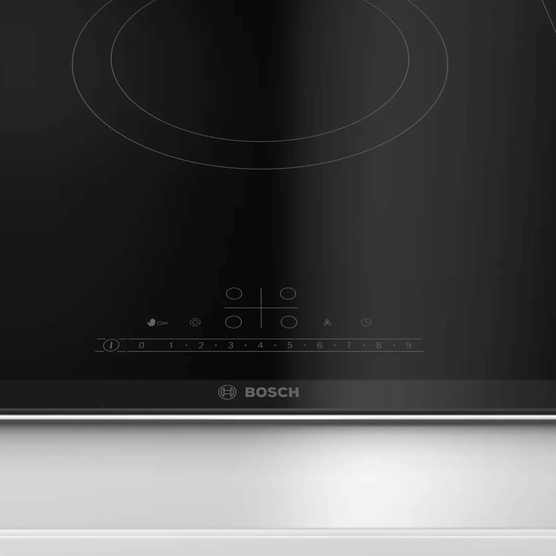 Bosch Serie|6 Built-In 4-Zone Electric Hob, PKC975FB2M (4.4 x 88 x 50 cm)