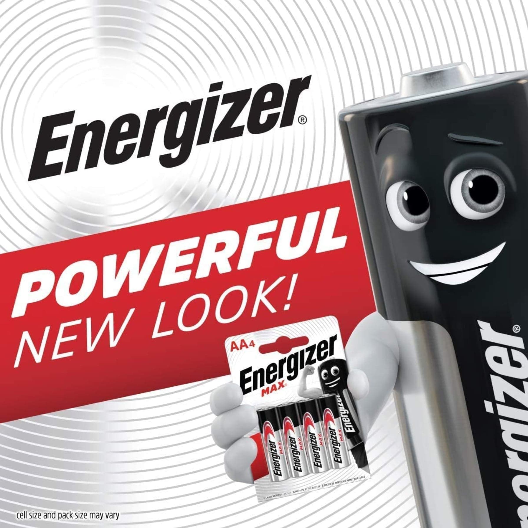Energizer MAX D Alkaline Battery (Pack of 2, 1.5V)