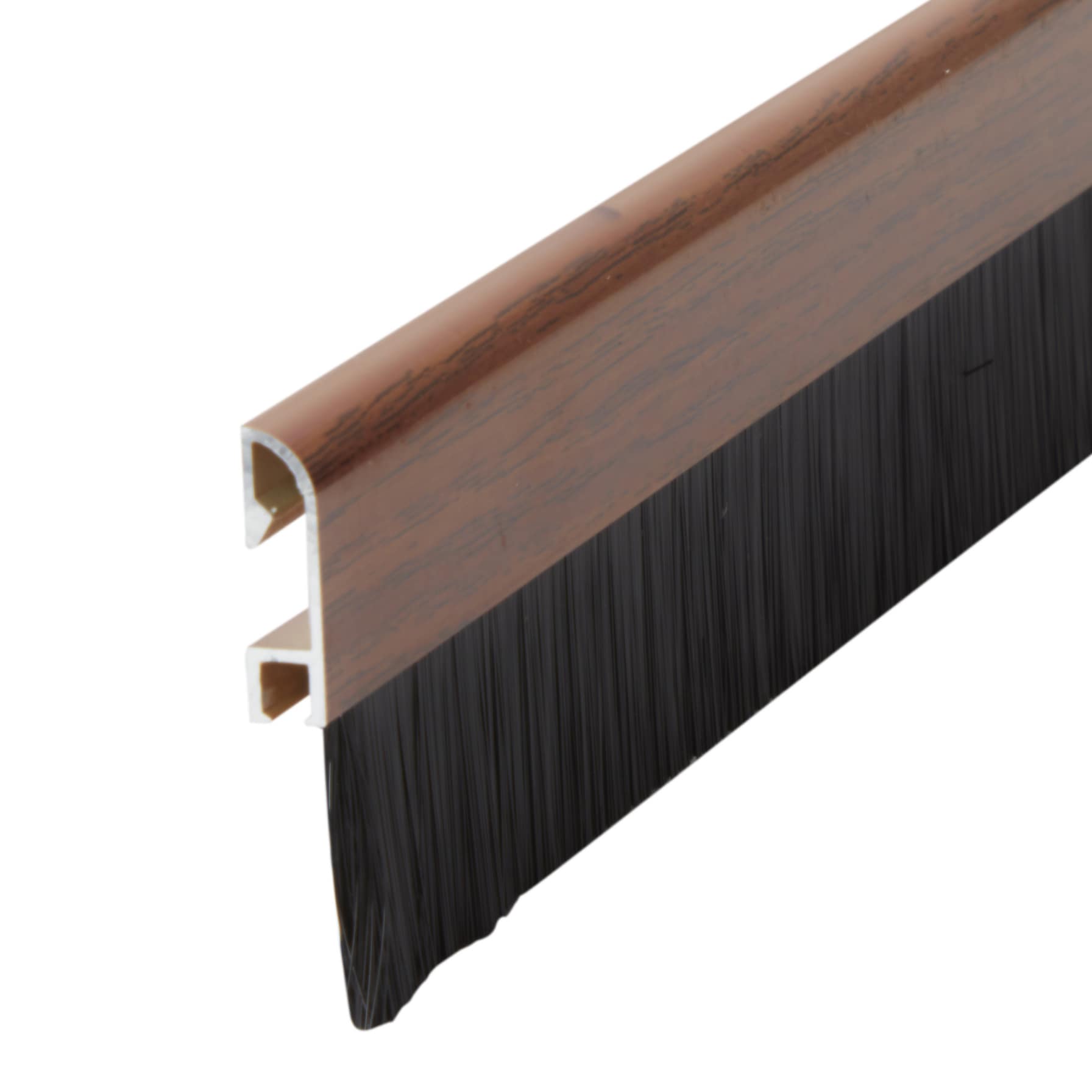 Diall Aluminum Self Adhesive Draught Excluder (45 x 6 mm x 1 m)