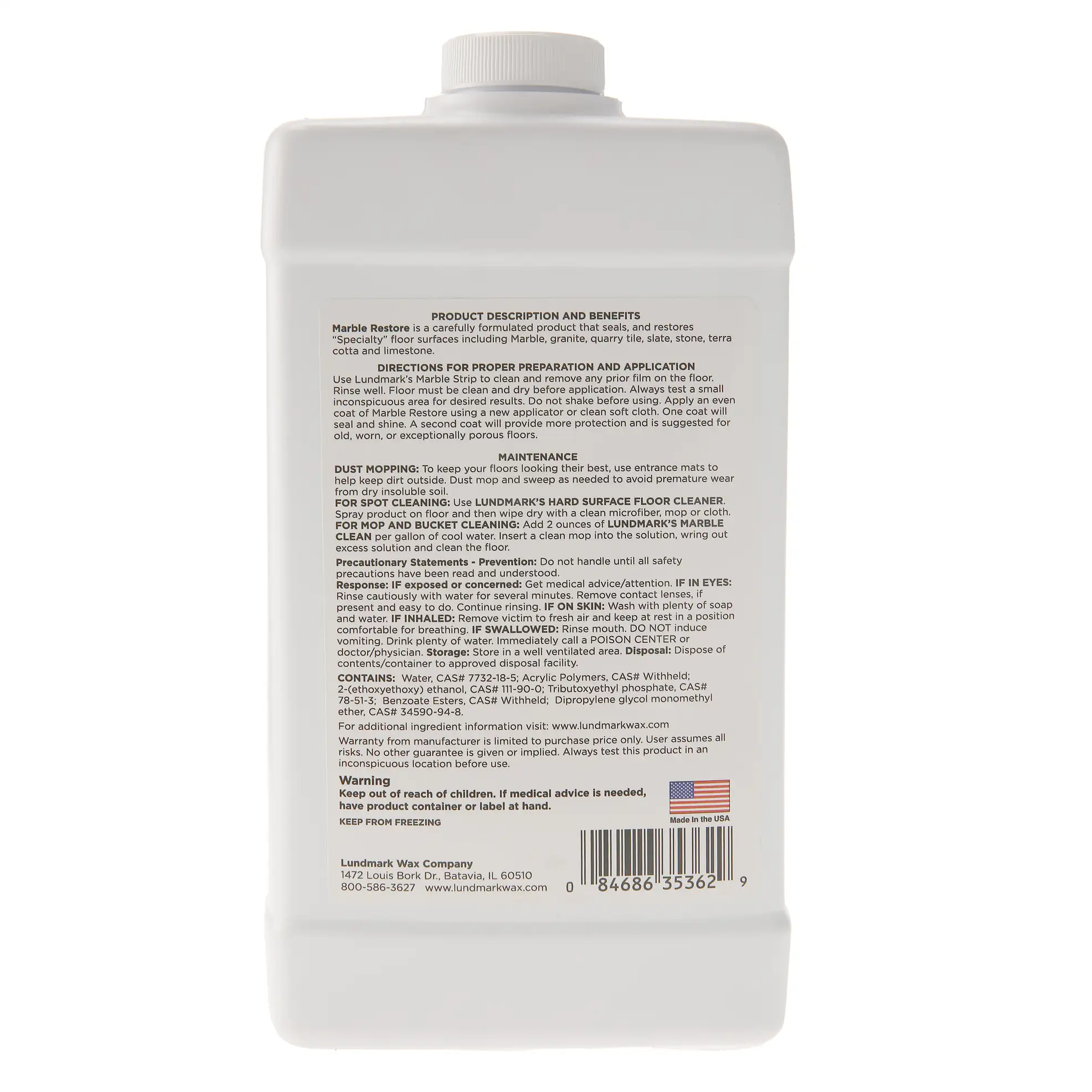 Lundmark Marble Restorer