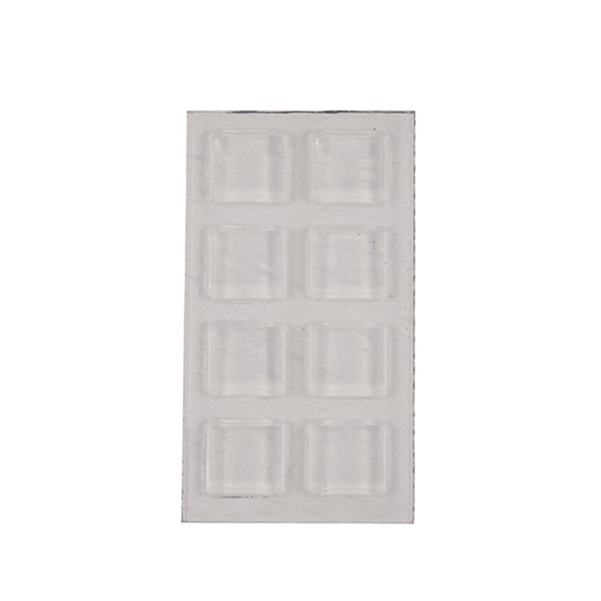 Hettich Square Stop Buffer (10 x 10 x 2 mm, Pack of 16)