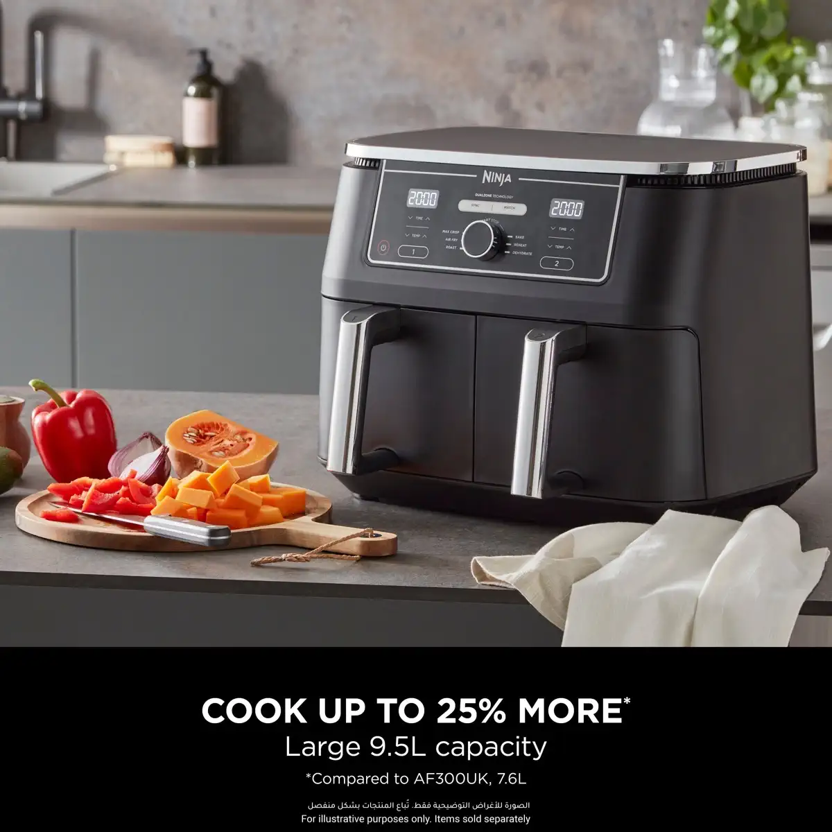 Ninja Foodi Max Dual Zone Air Fryer (9.5 L)