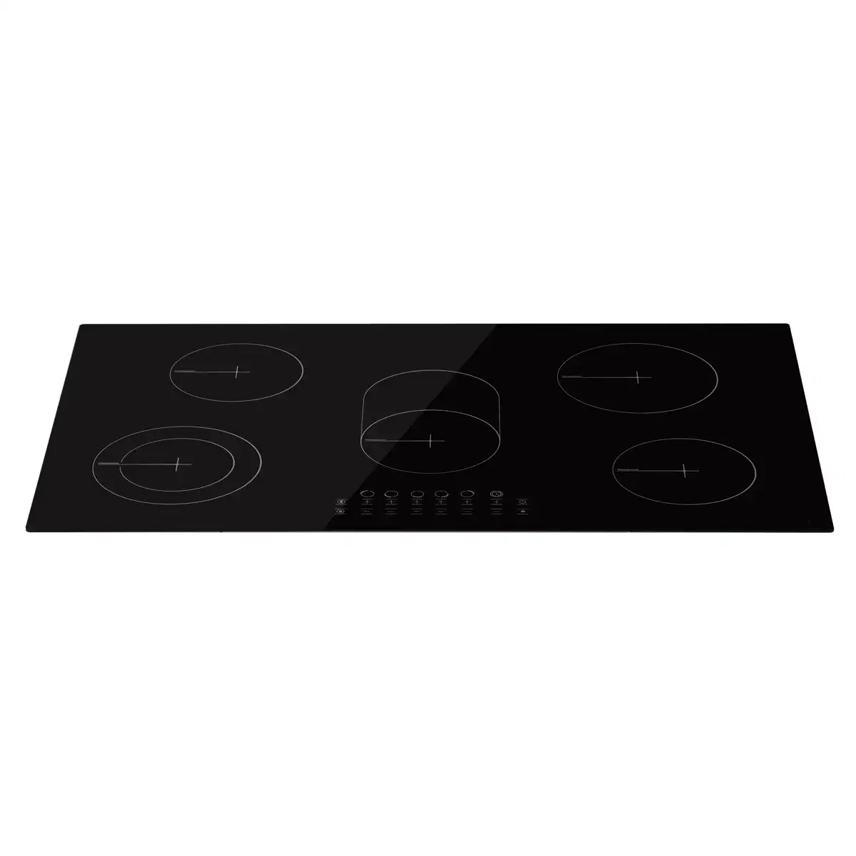 Terim Built-in 5-Zone Ceramic Electric Hob, TERBIVC905GB (90 cm)