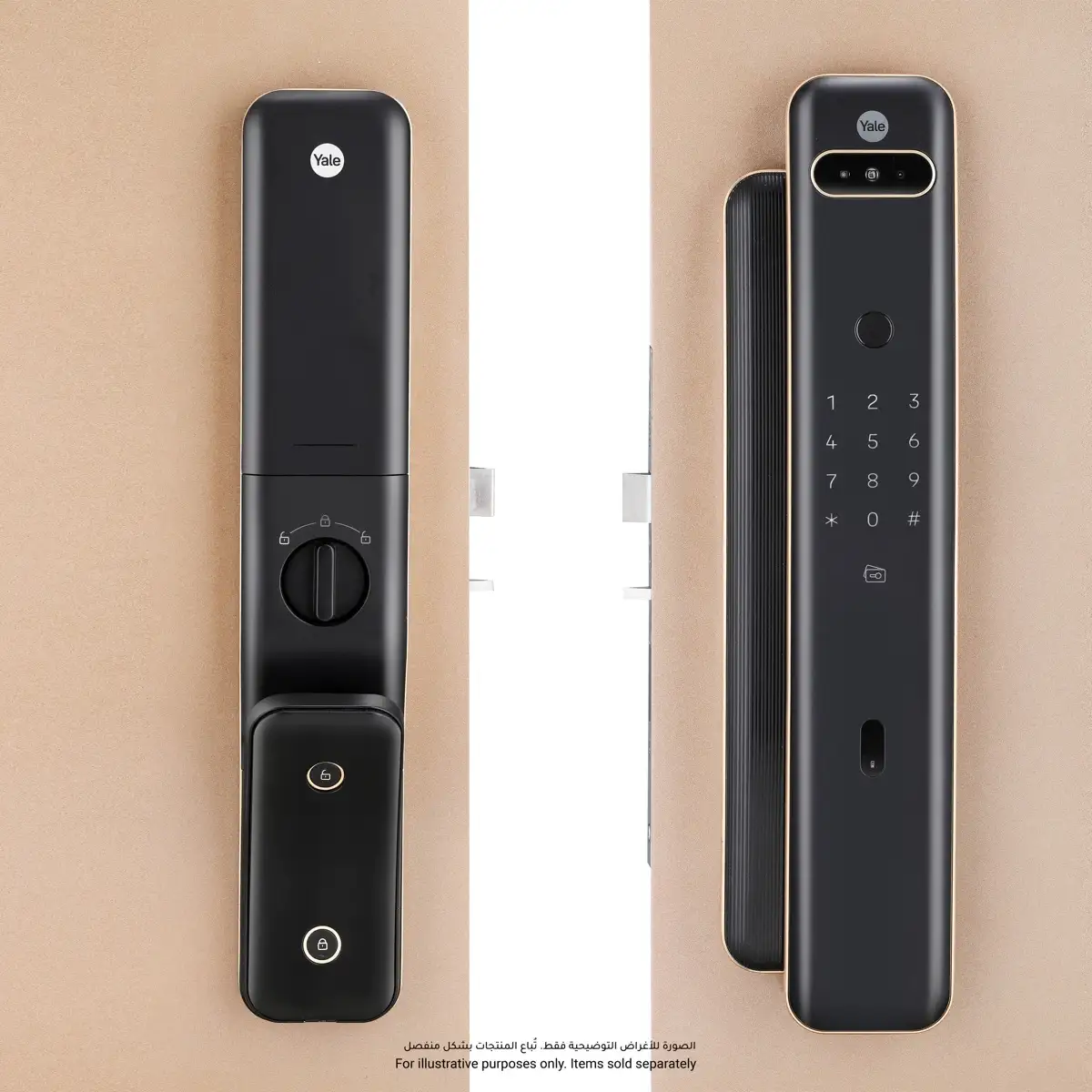 Yale Luna Pro+ Smart Door Lock (6.6 x 32 cm)