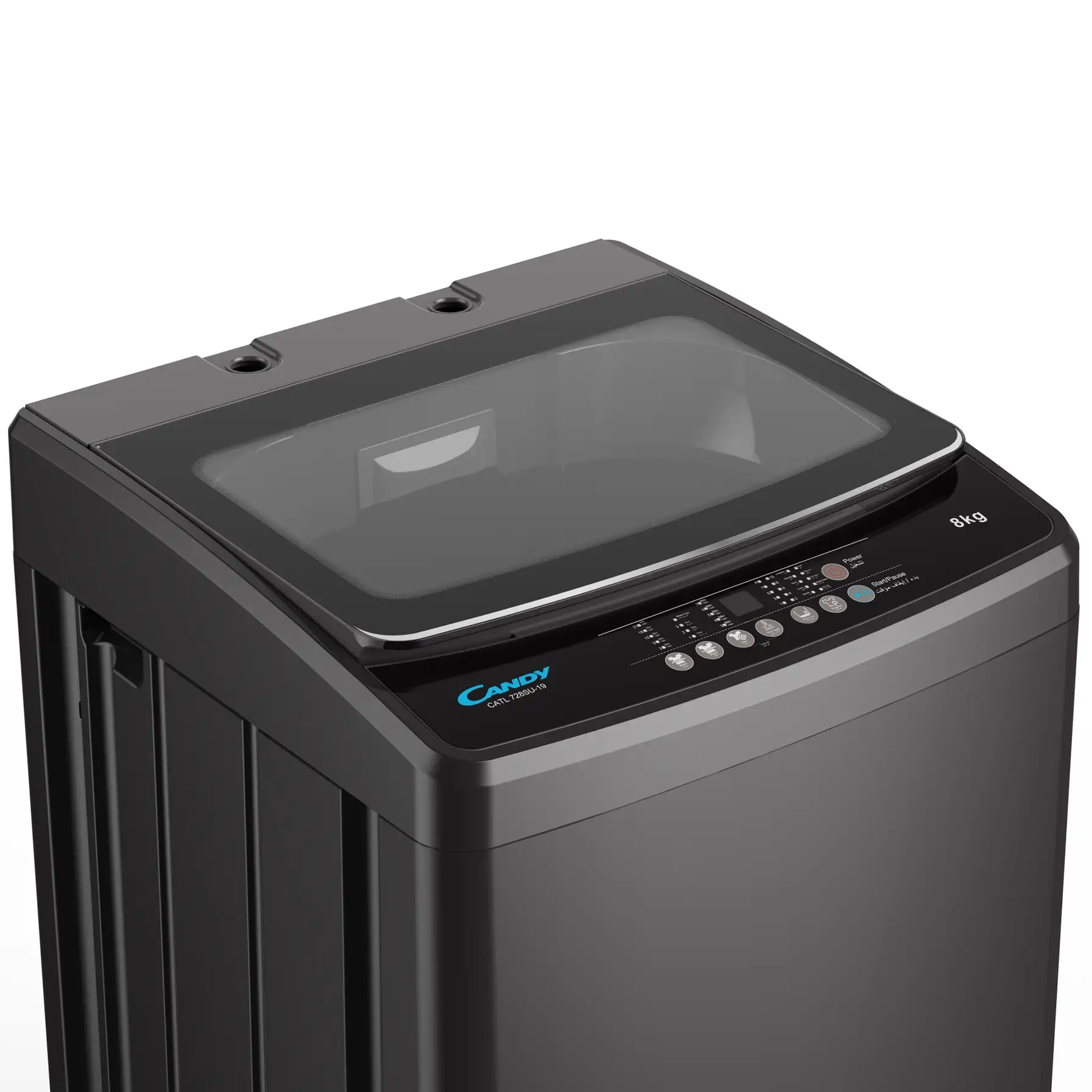 Candy 8 Kg Freestanding Top Load Washing Machine, CATL 728SU-19 (700 rpm)