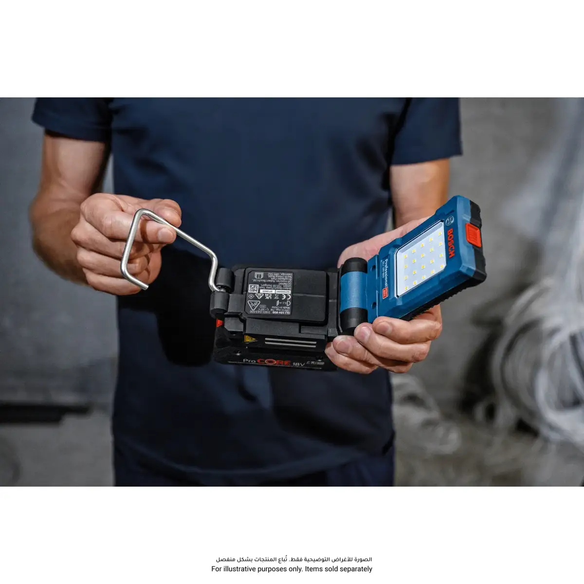 Bosch Professional Cordless Light, GLI 18V-800 (18 V, 800 Lumens)