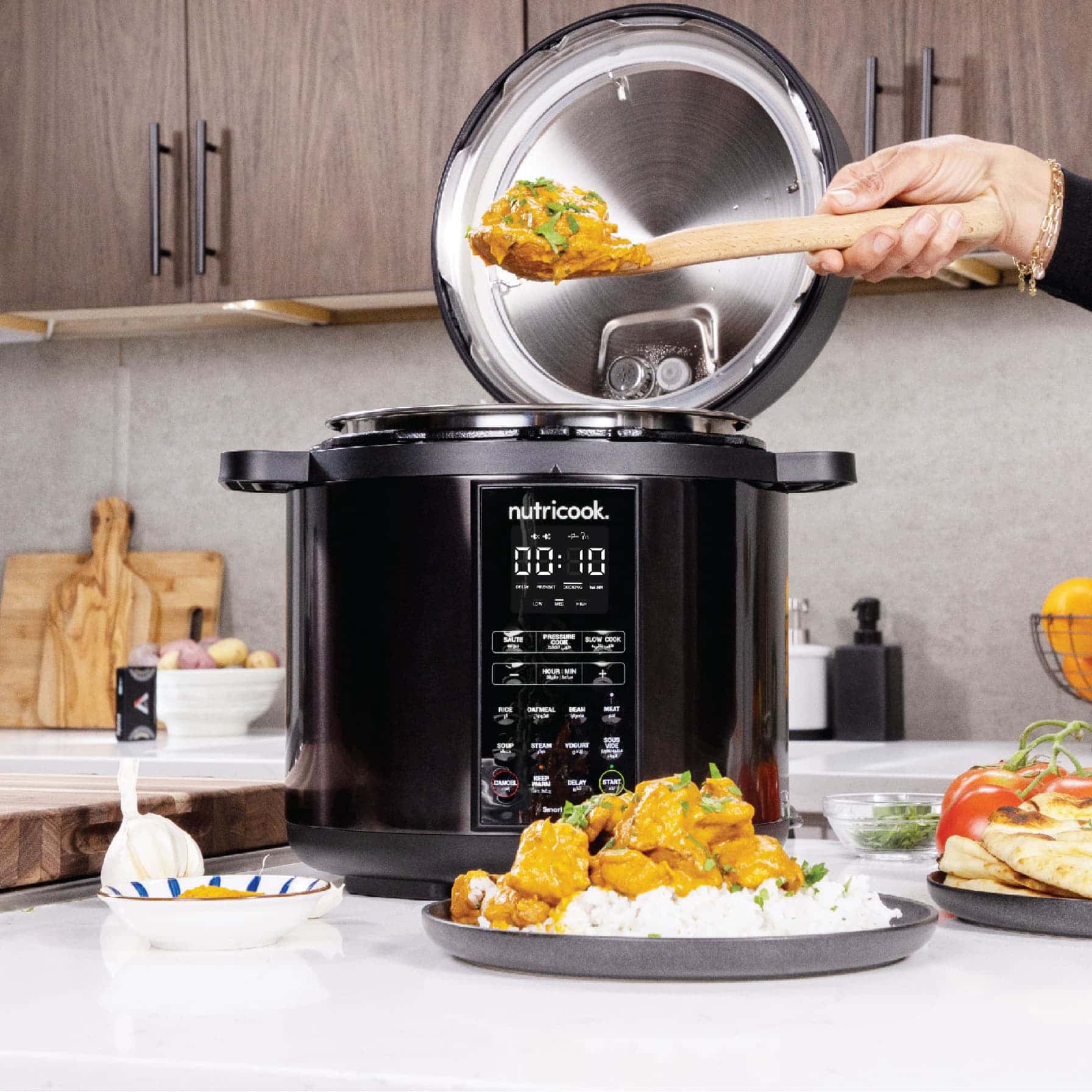 Nutricook Smart Pot 2 Electric Pressure Cooker, NC-SP204K (6 L) 
