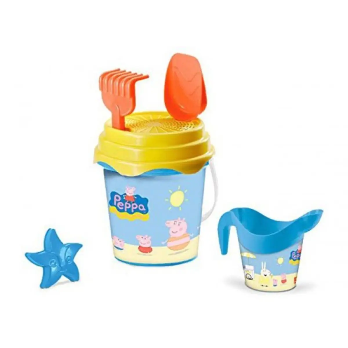 Mondo Cartoon Print Bucket Set (17 cm)