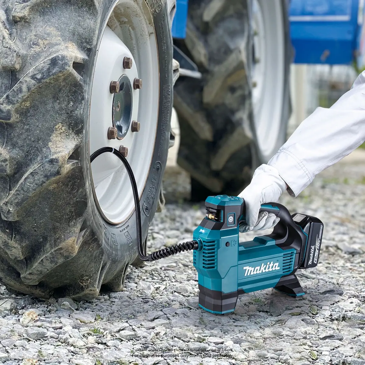 Makita 18V LXT Cordless Tyre Inflator W/Battery & Charger 