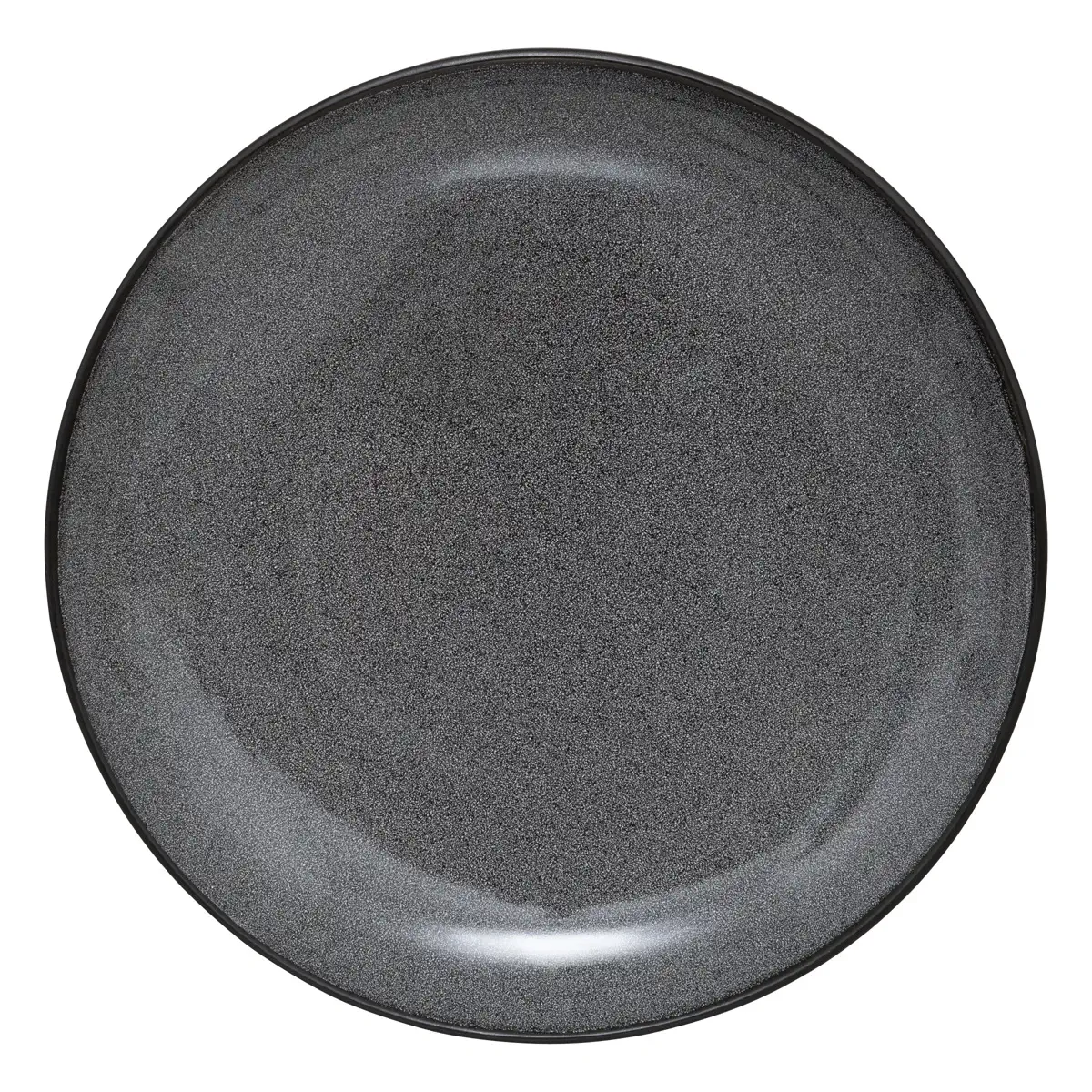 SG Diane Gris Dinner Plate (Dark Grey, Dia 27 cm)