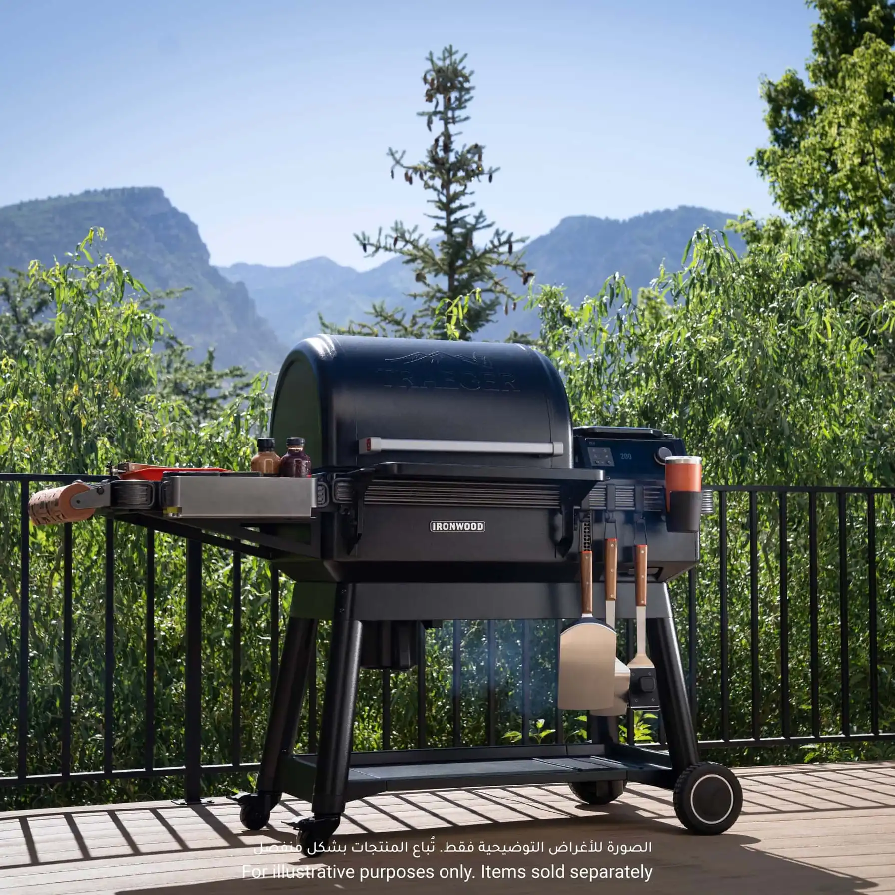 Traeger Ironwood 616 Wood Pellet Grill, TFB61RLGG