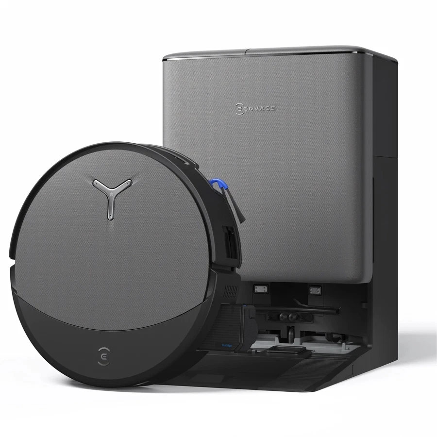 Ecovacs Deebot Robot Vacuum Cleaner & Mop, T90 Pro Omni (Black, 30,000 Pa)