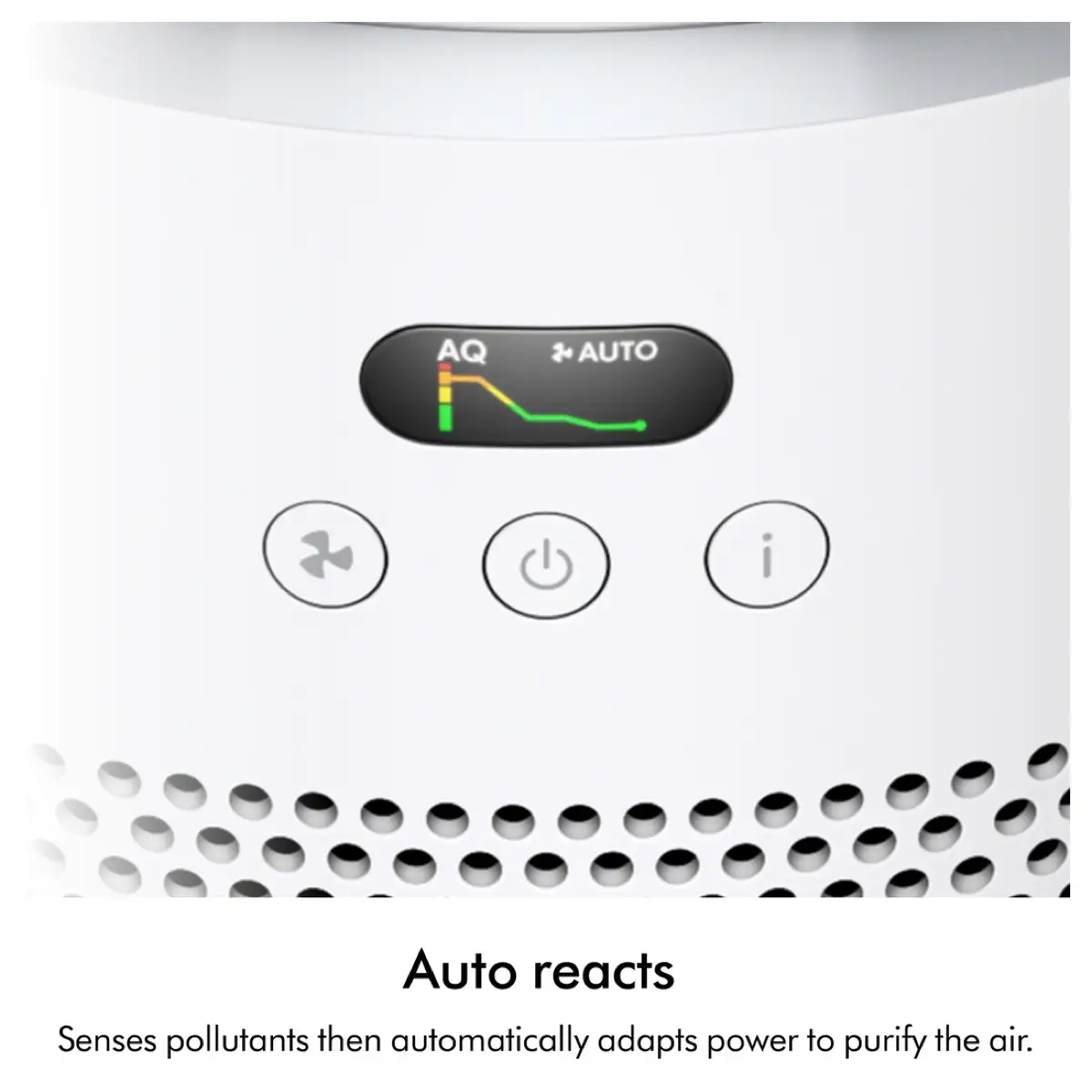 Dyson Hushjet Compact Air Purifier, 491133-01 (White, 100 m²)