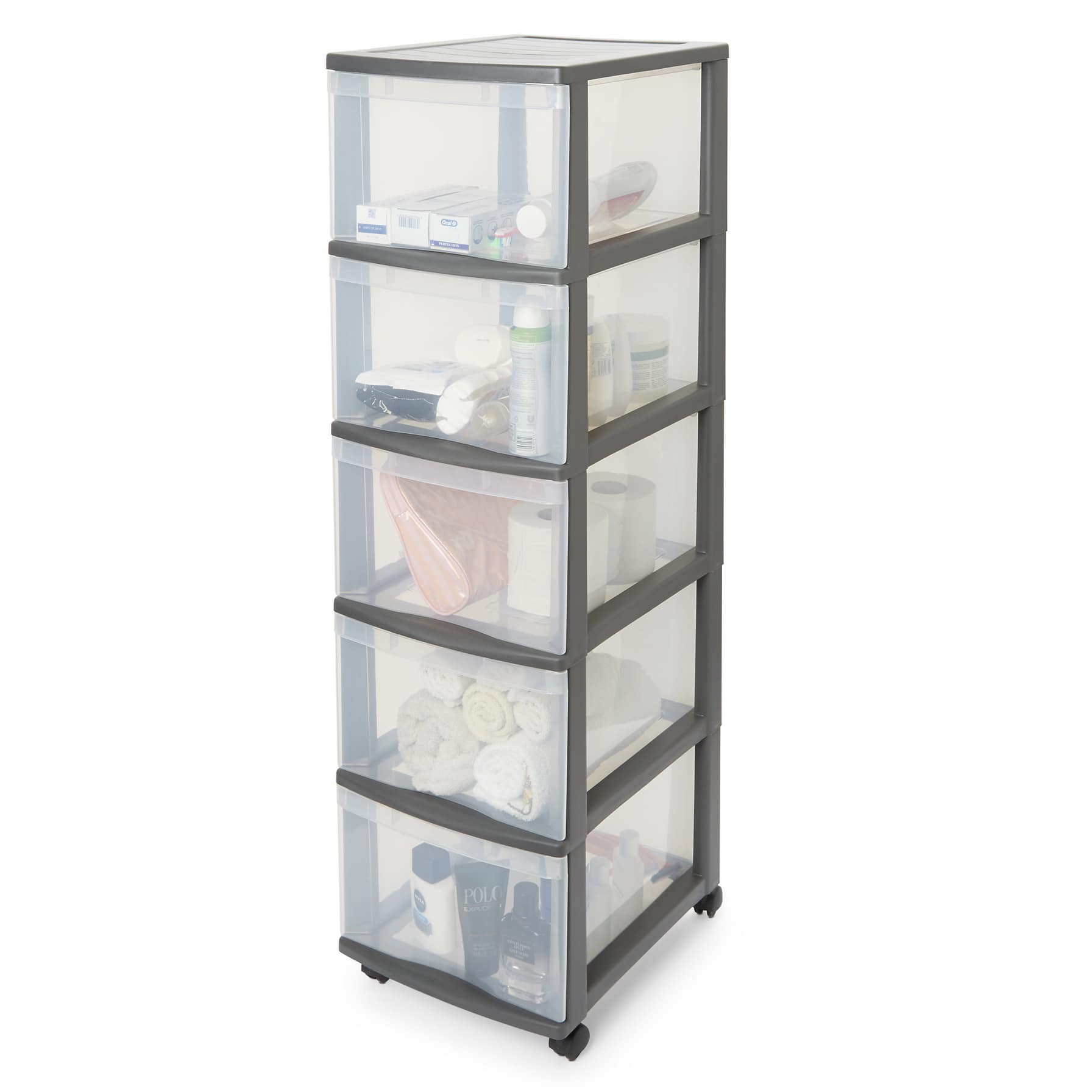 Form Kontor 5-Tier Storage Tower Unit (38 x 30 x 105.5 cm)