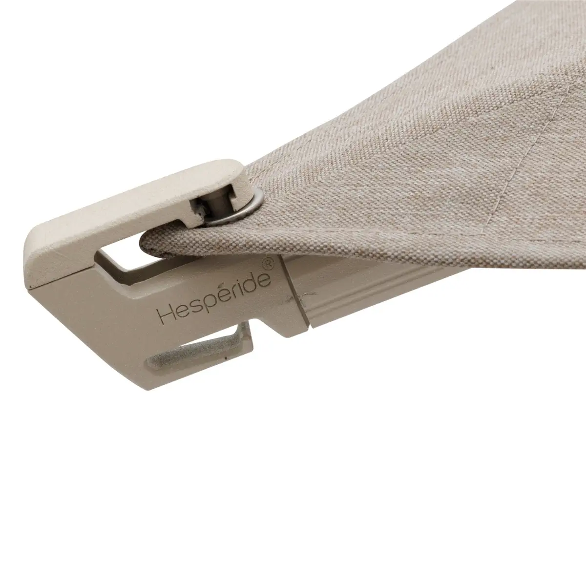 Hesperide Melhia Aluminum & Olefin Umbrella (300 x 300 x 263 cm, Linen Beige)
