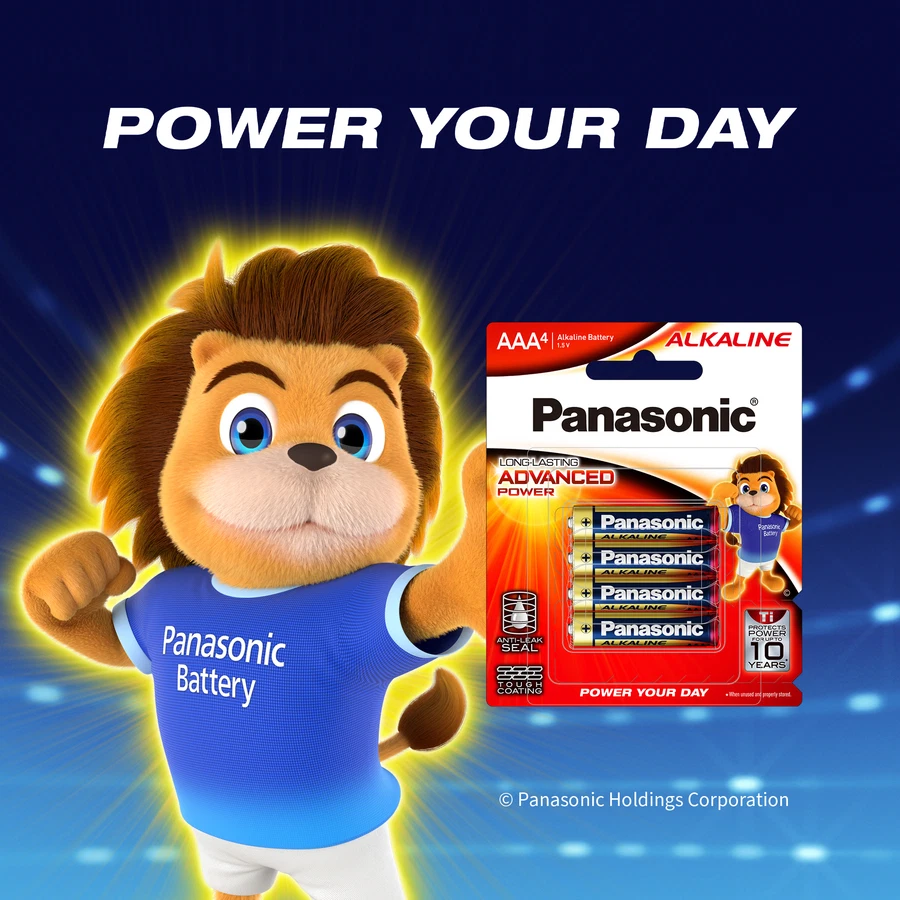 Panasonic AAA Alkaline Batteries Pack (4 Pc.)