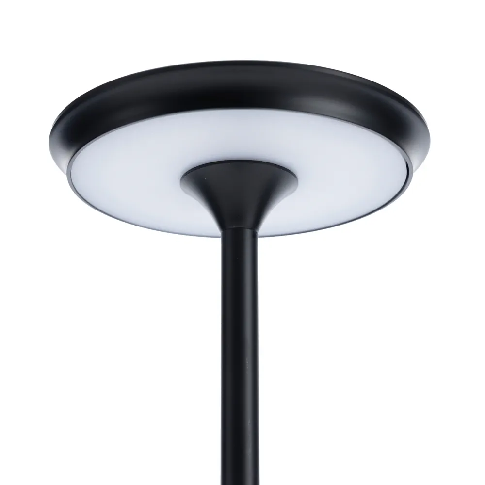 Levin Table Lamp W/USB Charger (5W, Black)