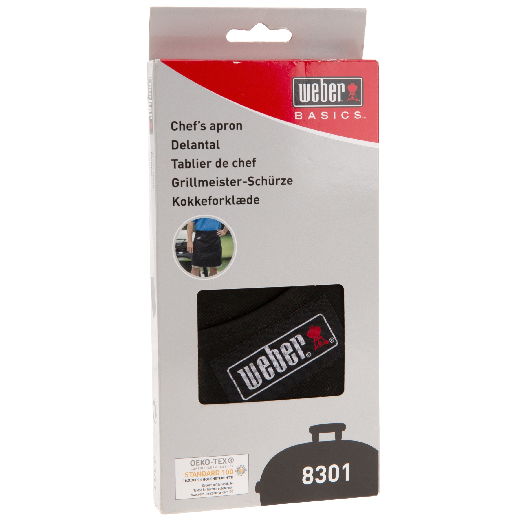 Weber Basic Half Apron (Black)