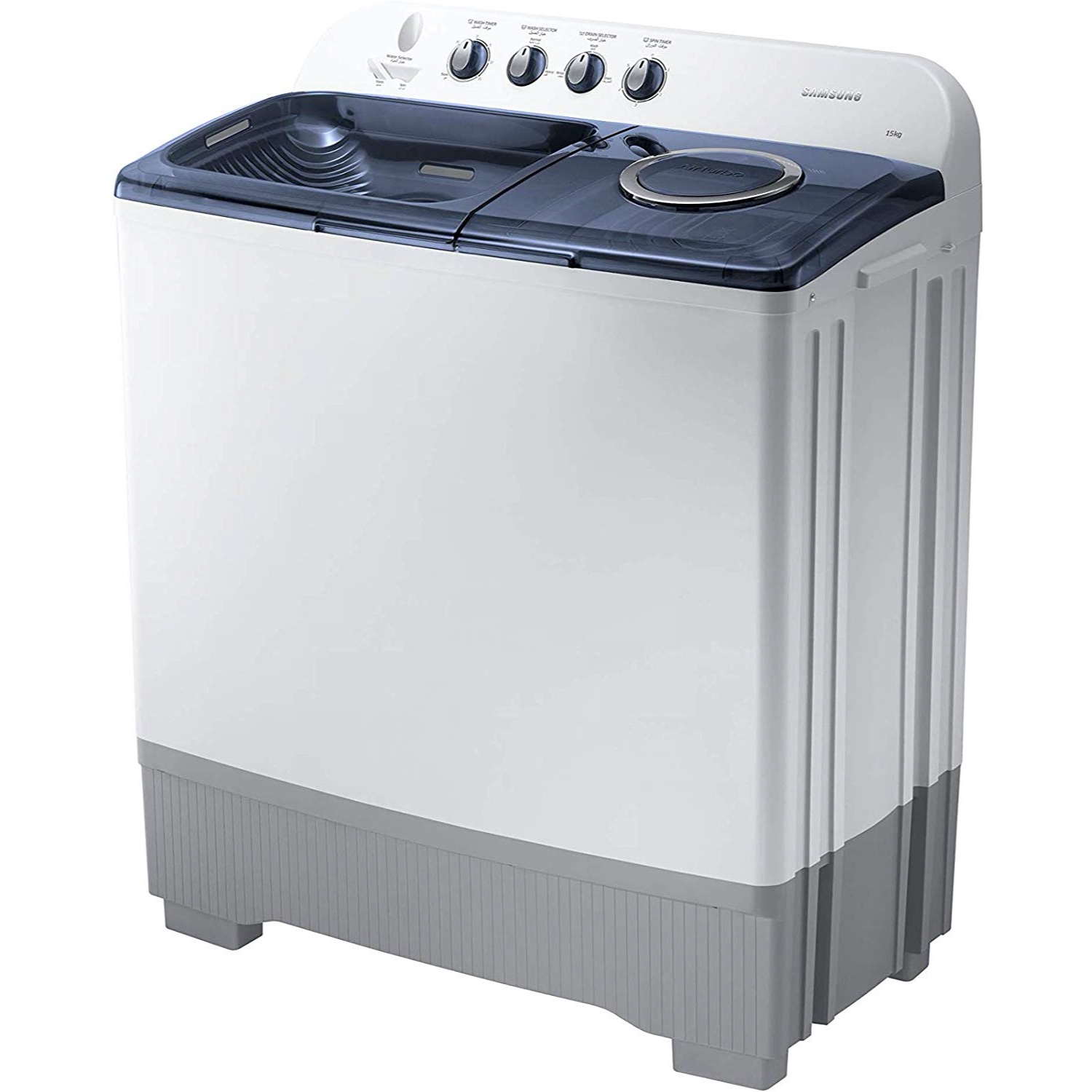 Samsung WT15K5200MB/GU Washing Machine (15 kg, Light Gray)