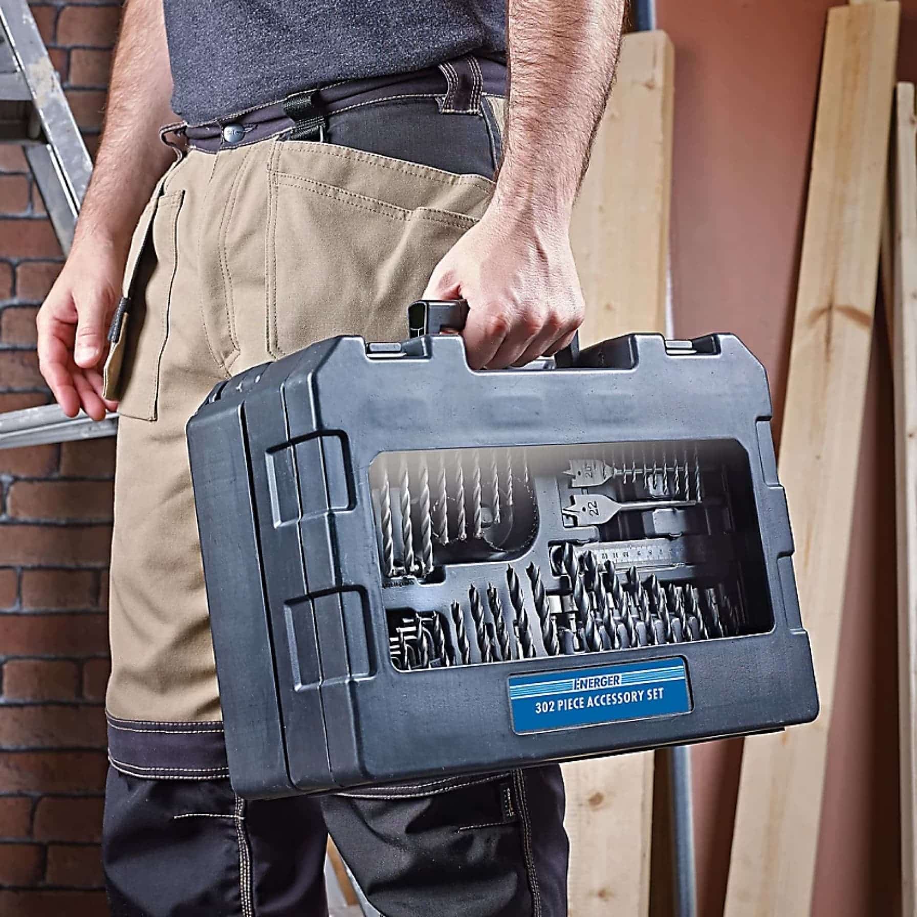 Universal Mixed Drill Bit Set (302 Pc.) 