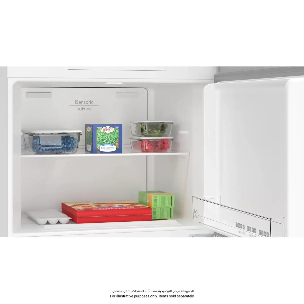 Siemens IQ300 Freestanding Top Mount Refrigerator, KD76NXIE1M (581 L, Silver)