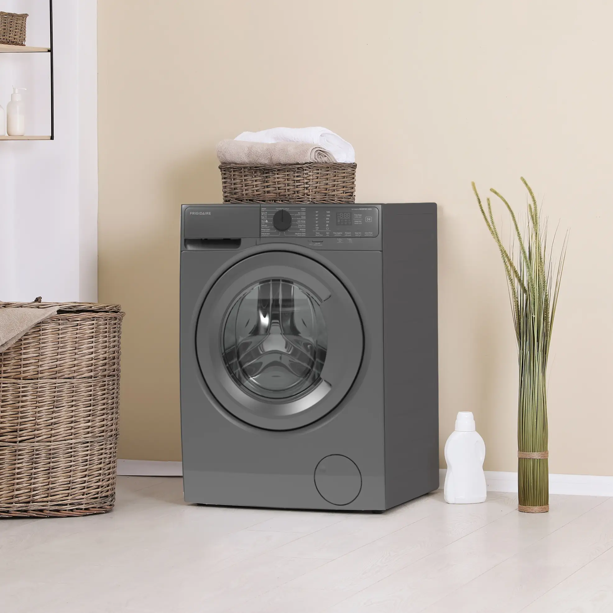 Frigidaire 10 Kg Freestanding Front Load Washing Machine, FWF1044M7SB (1400 rpm)