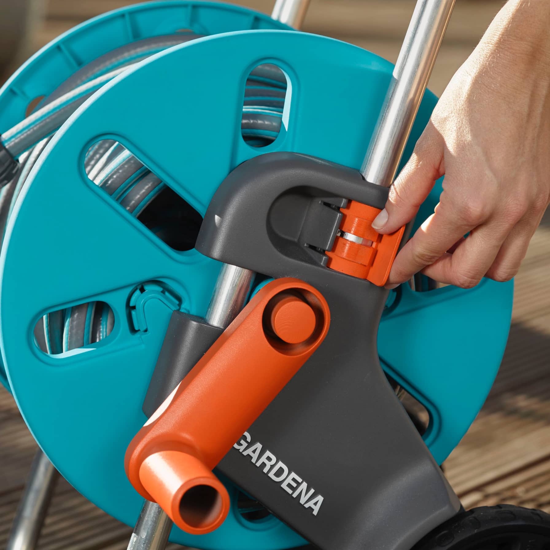 Gardena AquaRoll S Hose Trolley Set
