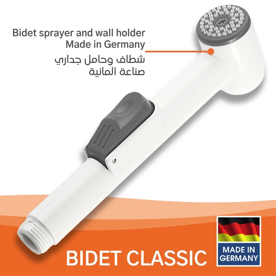 Kistenmacher Classic Bidet Sprayer Handle (White)