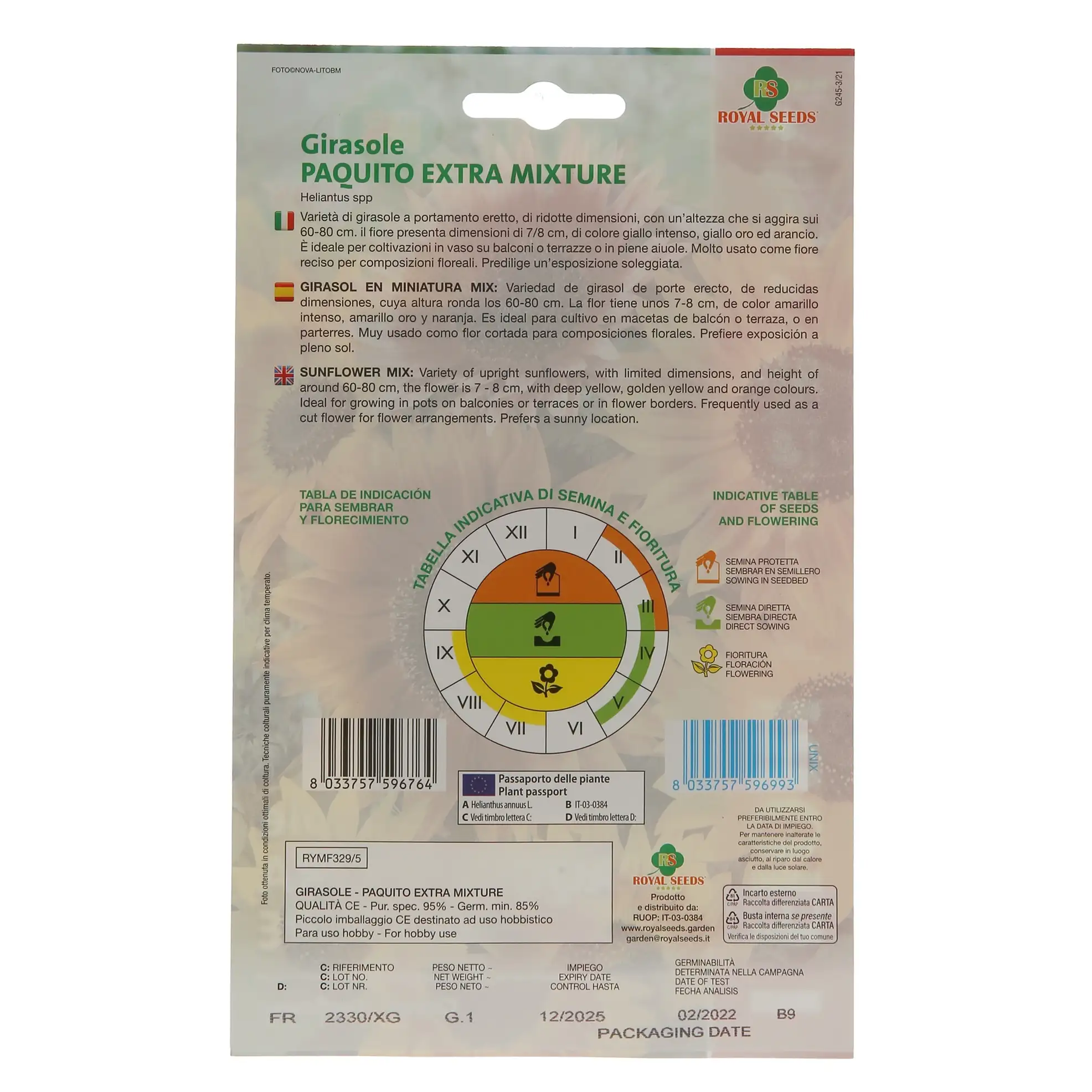 Royal Seeds Mixed Sunflower Seeds